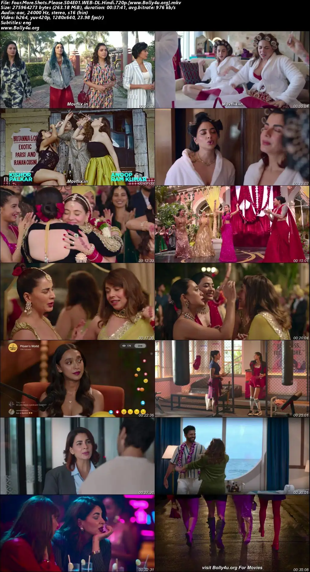 Four More Shots Please 2025 WEB-DL Hindi S04 Complete Download 720p  480p