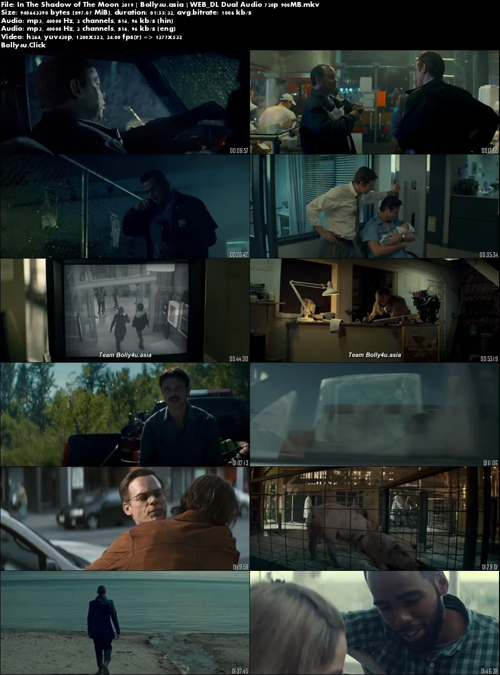 In The Shadow of The Moon 2019 WEB-DL 900MB Hindi Dual Audio 720p Download