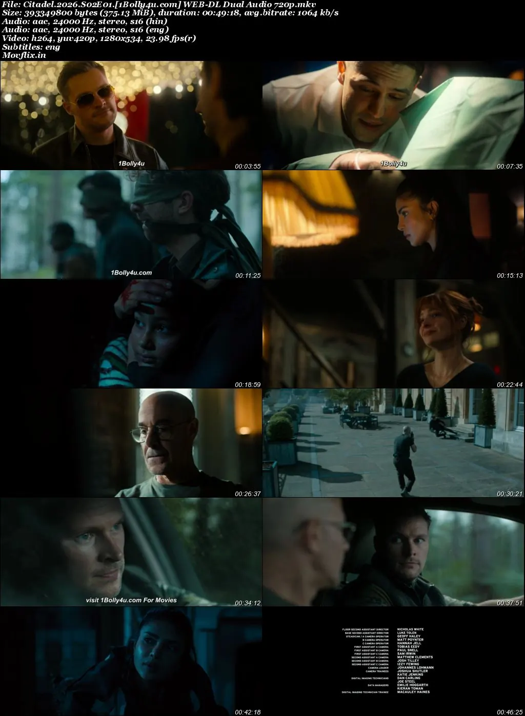 Citadel 2026 WEB-DL Hindi Dual Audio ORG S02 Complete Download 720p  480p