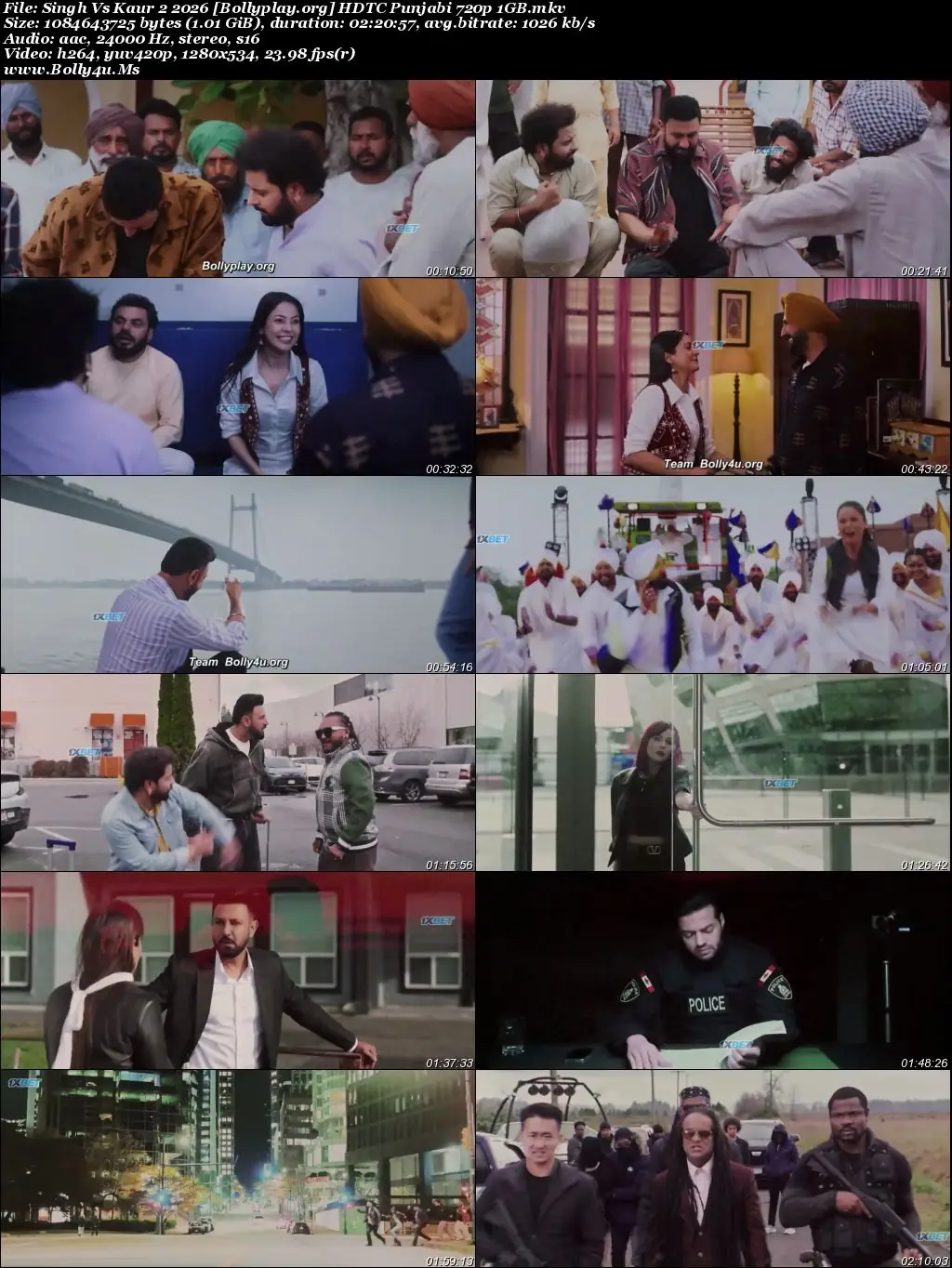Singh Vs Kaur 2 2026 HDTC Punjabi Full Movie Download 1080p  720p  480p
