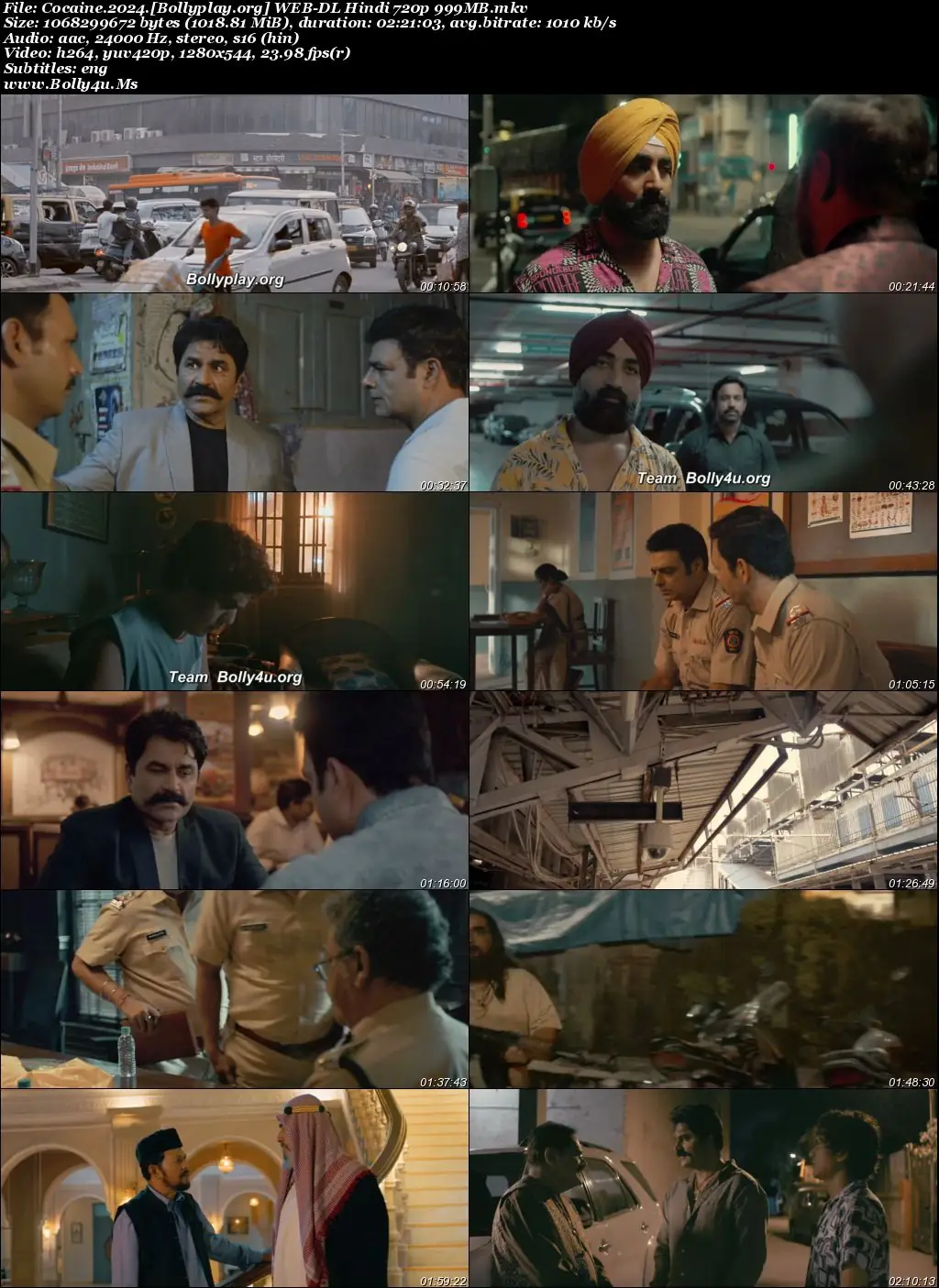 Cocaine 2024 WEB-DL Hindi Full Movie Download 1080p  720p  480p