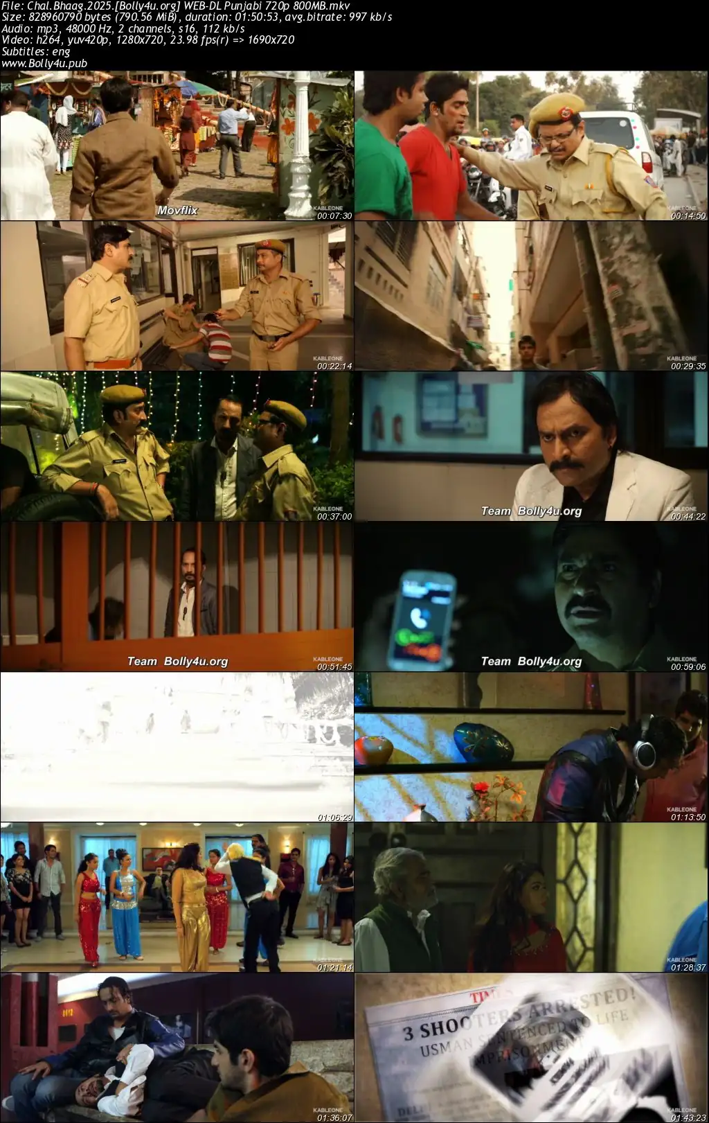Chal Bhaag 2025 WEB-DL Hindi Full Movie Download 1080p  720p  480p