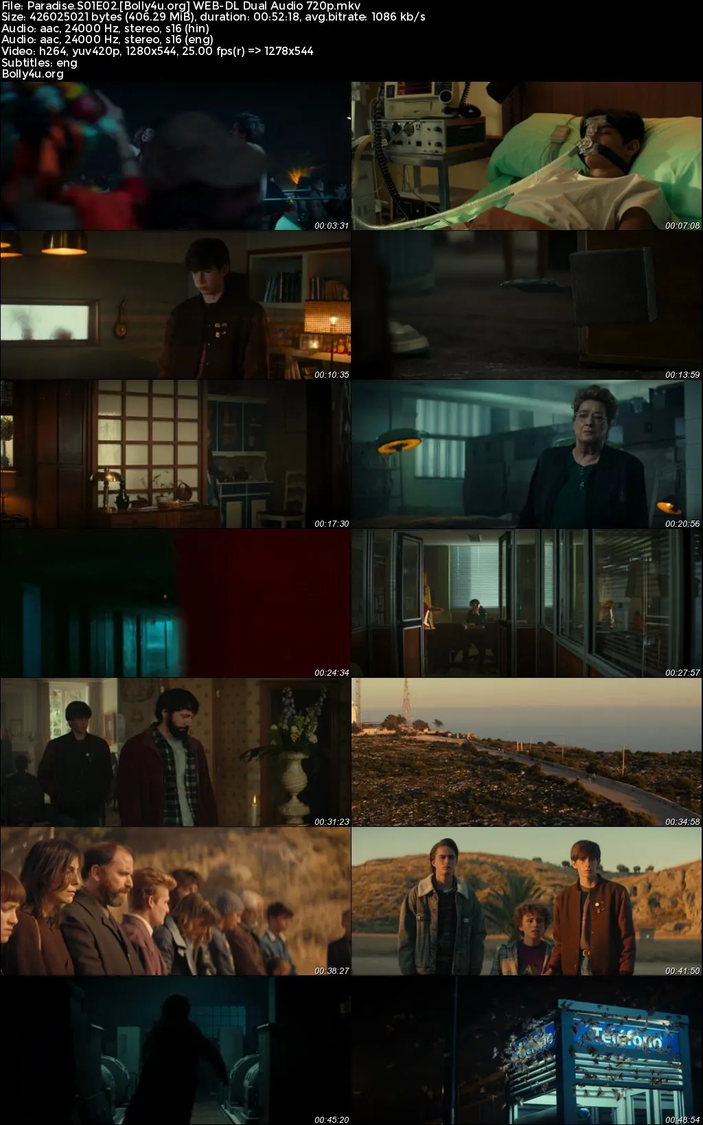 Paradise 2022 WEB-DL Hindi Dual Audio ORG S01 Complete Download 720p  480p