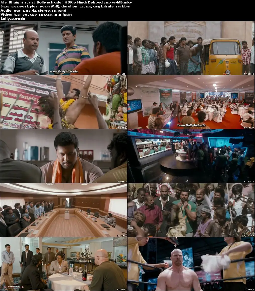 Bhaigiri 2 2018 HDRip 999MB Hindi Dubbed 720p Download