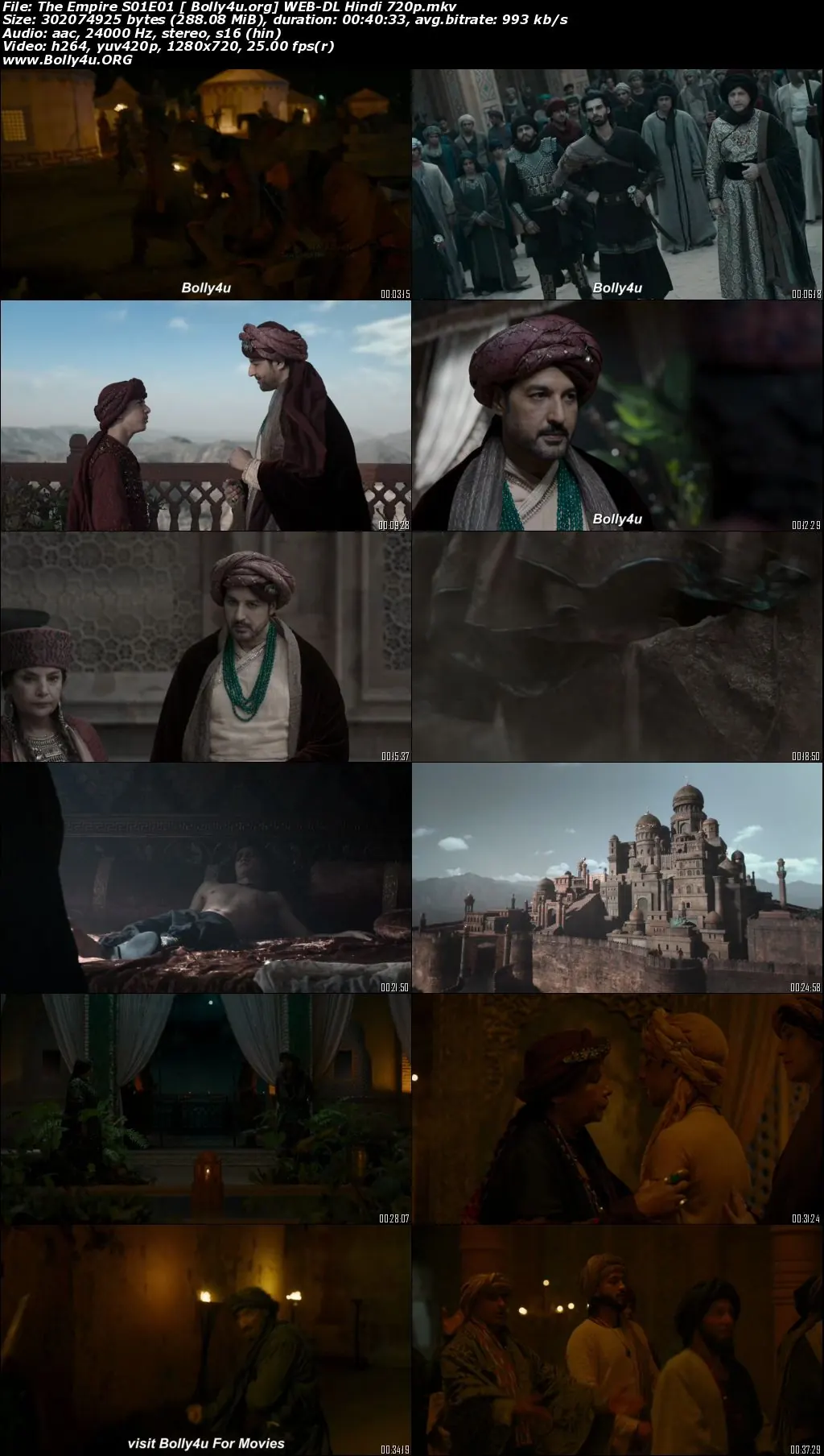 The Empire 2021 WEB-DL 1GB Hindi S01 Complete Download 480p
