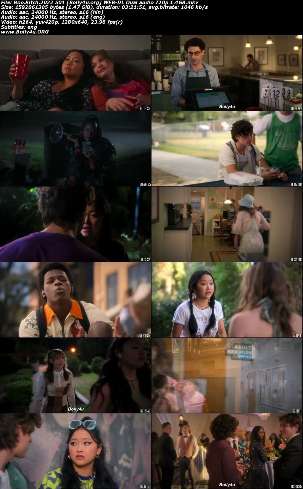 Boo Bitch 2022 WEB-DL Hindi Dual Audio S01 Complete Download Hindi Dubbed Dual audio 480p 720p