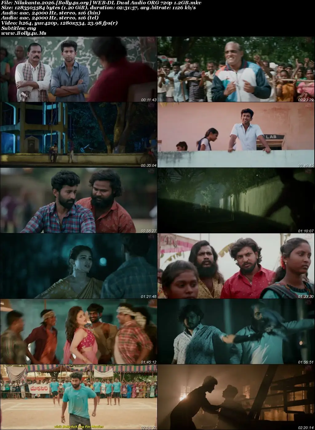 Nilakanta 2026 WEB-DL UNCUT Hindi Dual Audio ORG Full Movie Download 1080p  720p  480p