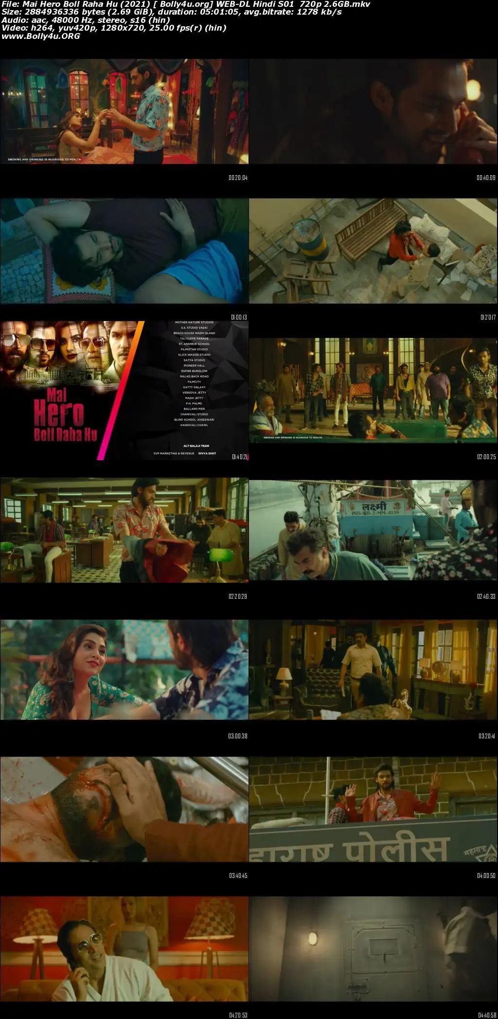  Mai Hero Boll Raha Hu 2021 WEB-DL 900Mb Hindi S01 Download 480p