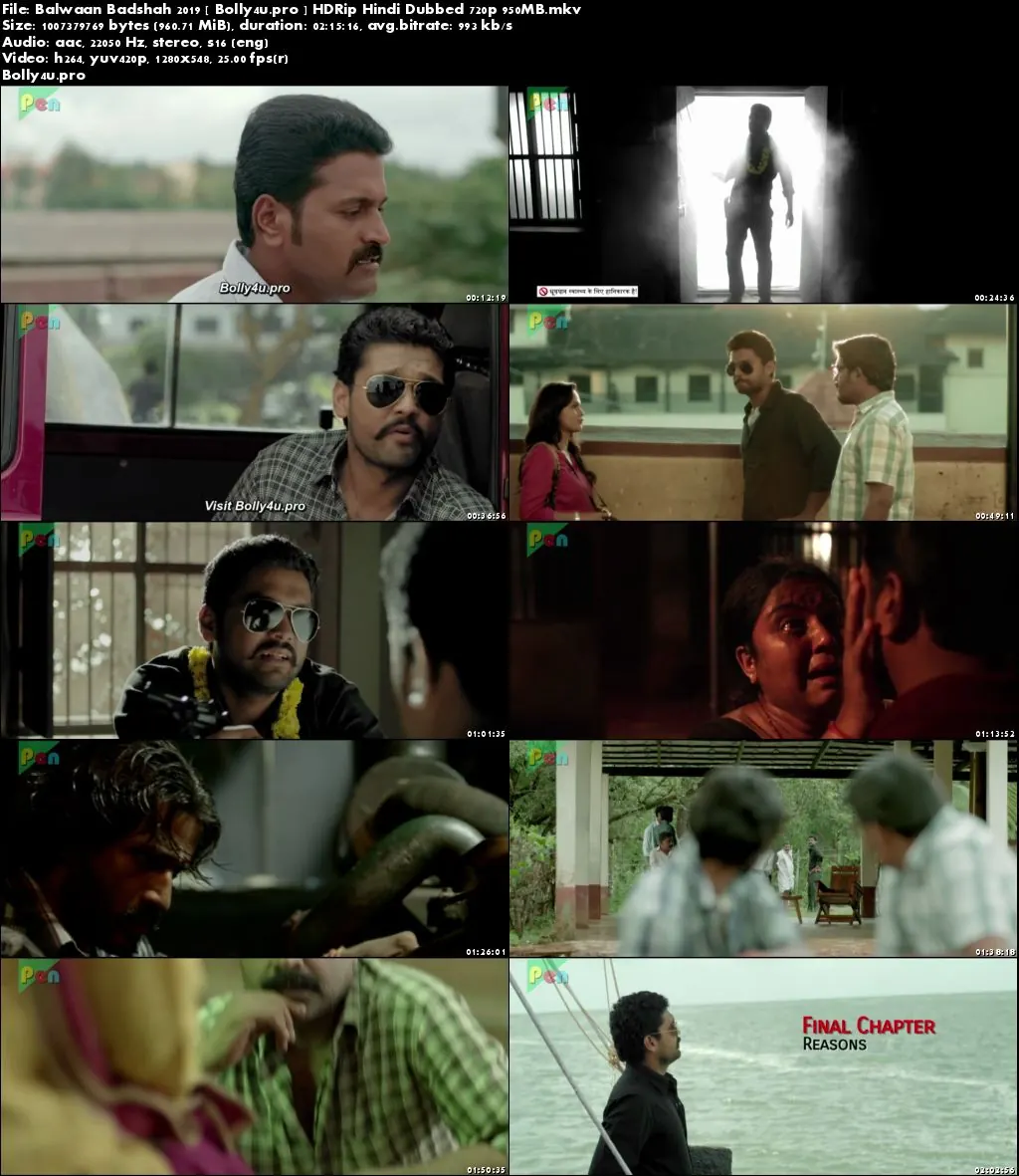 Balwaan Badshah 2019 HDRip 950MB Hindi Dubbed 720p Download Balwaan Badshah 2019 HDRip 950MB Hindi Dubbed 720p Download