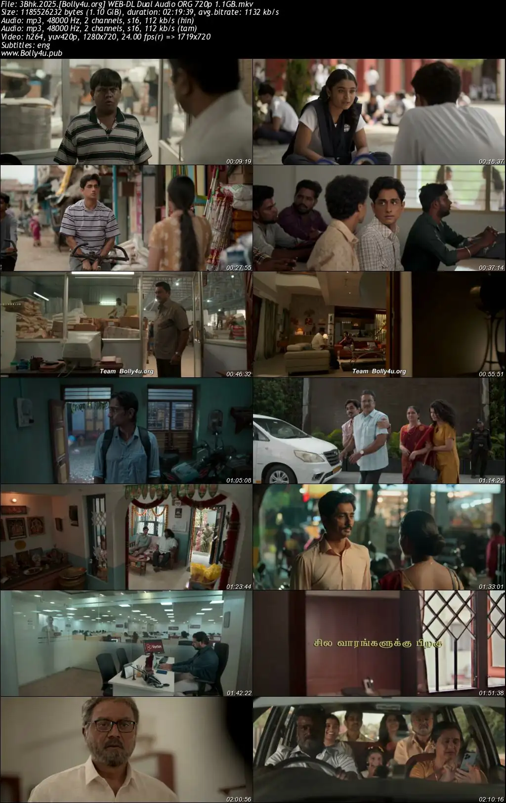 3BHK 2025 WEB-DL UNCUT Hindi Dual Audio ORG Full Movie Download 1080p  720p  480p