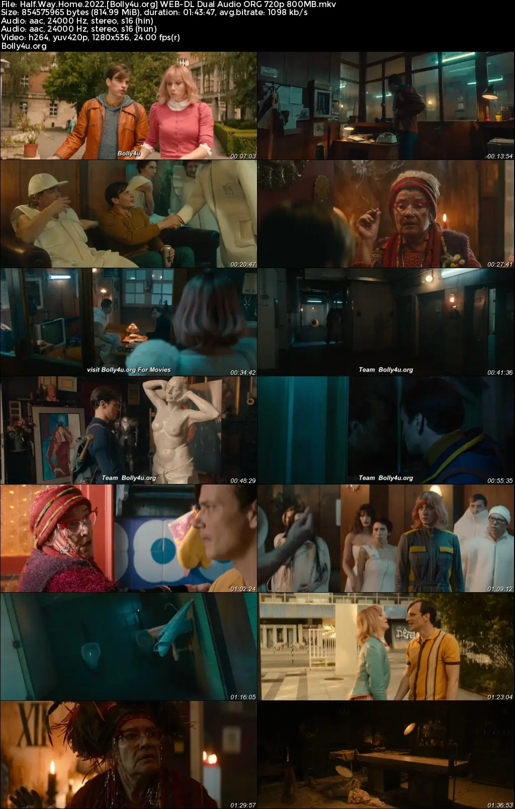 Half Way Home 2022 WEB-DL Hindi Dual Audio ORG Full Movie Download 1080p  720p  480p