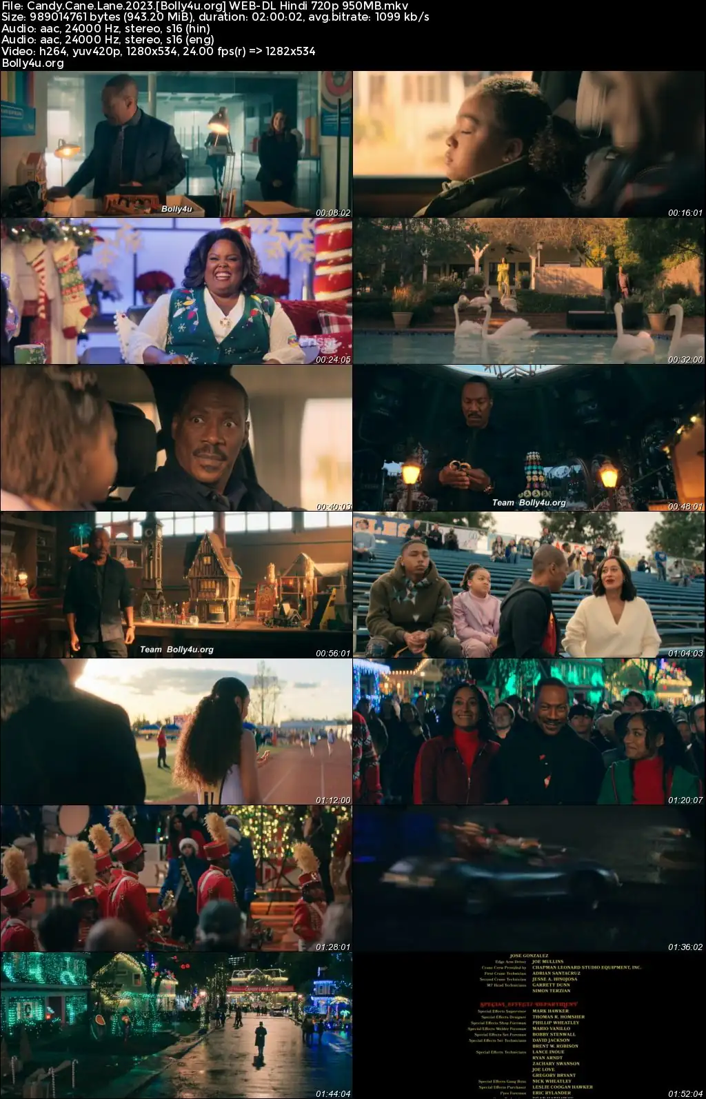 Candy Cane Lane 2023 WEB-DL Hindi Dual Audio ORG Full Movie Download 1080p  720p  480p