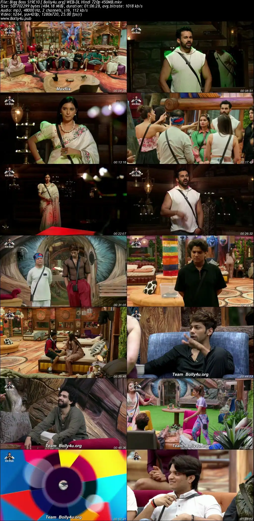 Bigg Boss 2025 WEB-DL Hindi S19EP10 Download 720p  480p