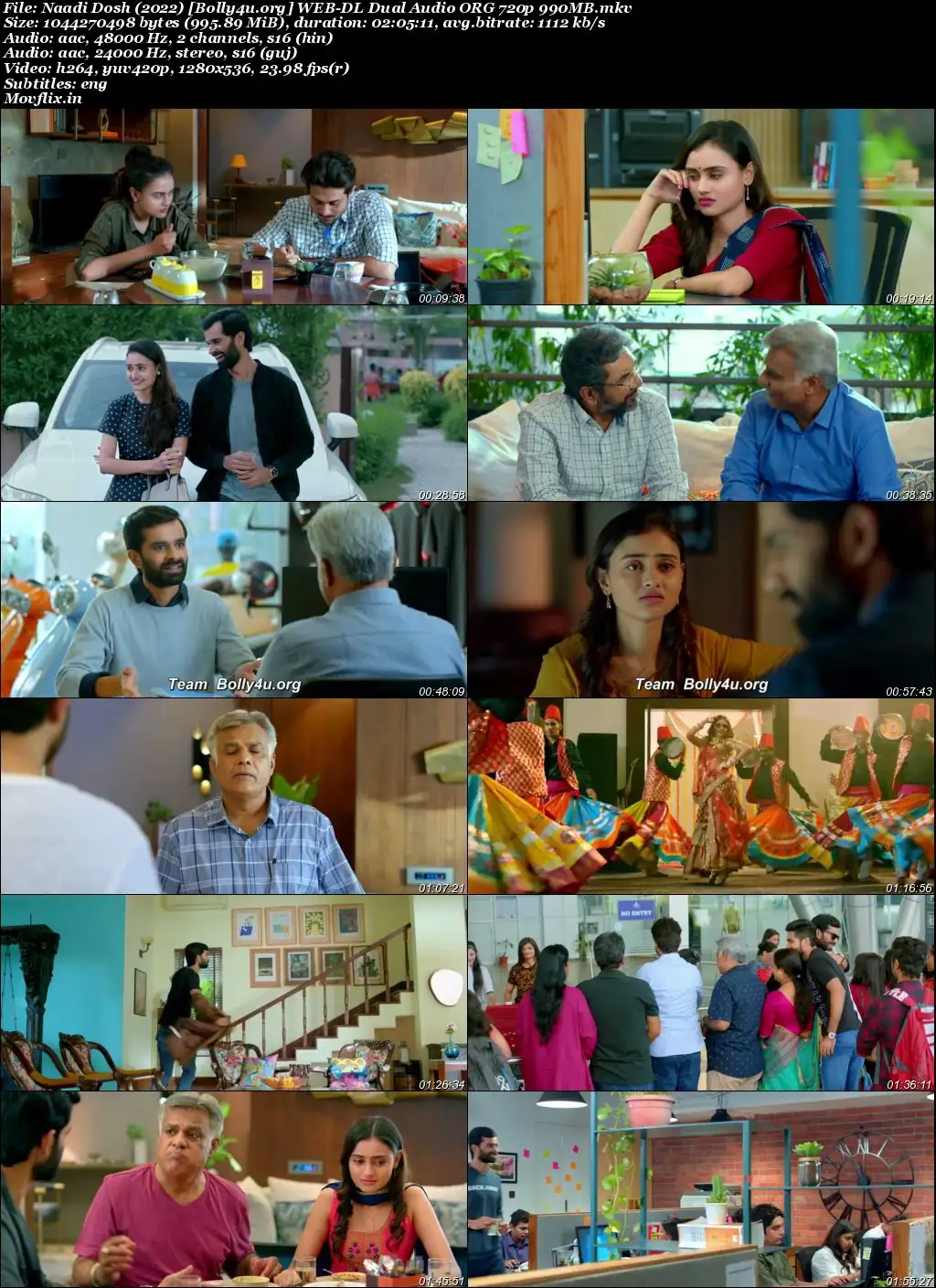 Naadi Dosh 2022 WEB-DL Hindi Dual Audio ORG Full Movie Download 1080p  720p  480p