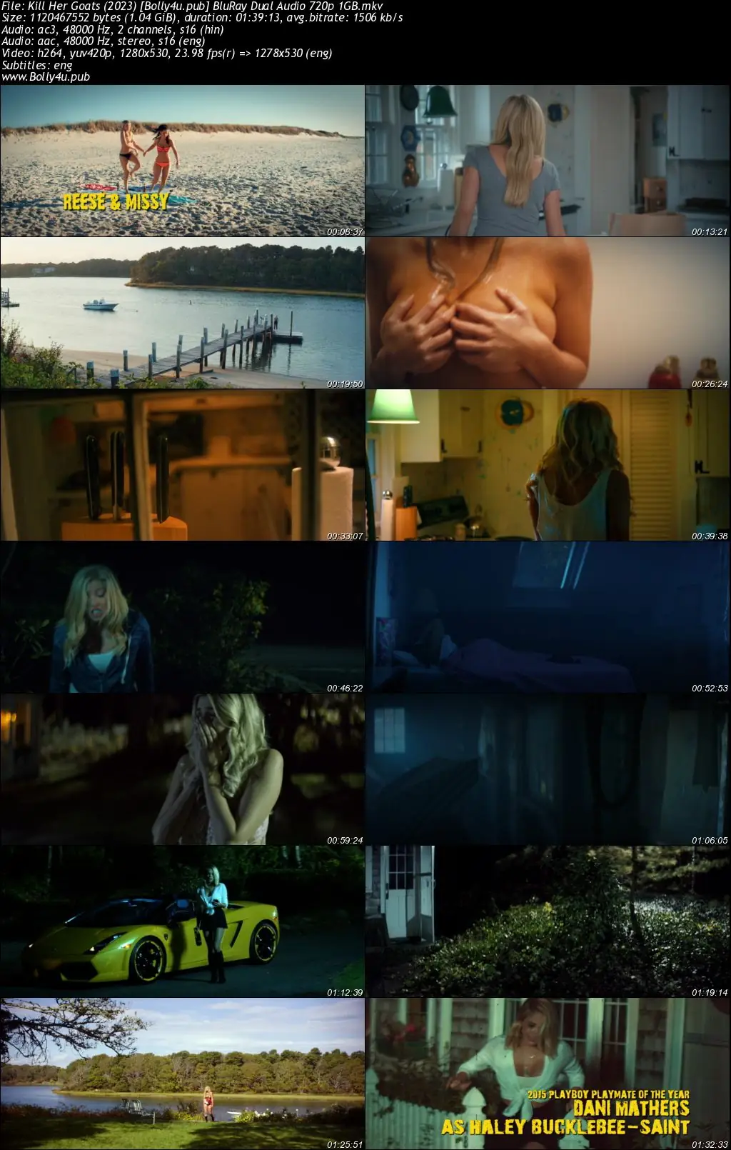 Kill Her Goats 2023 BluRay Hindi Dual Audio Full Movie Download 720p  480p