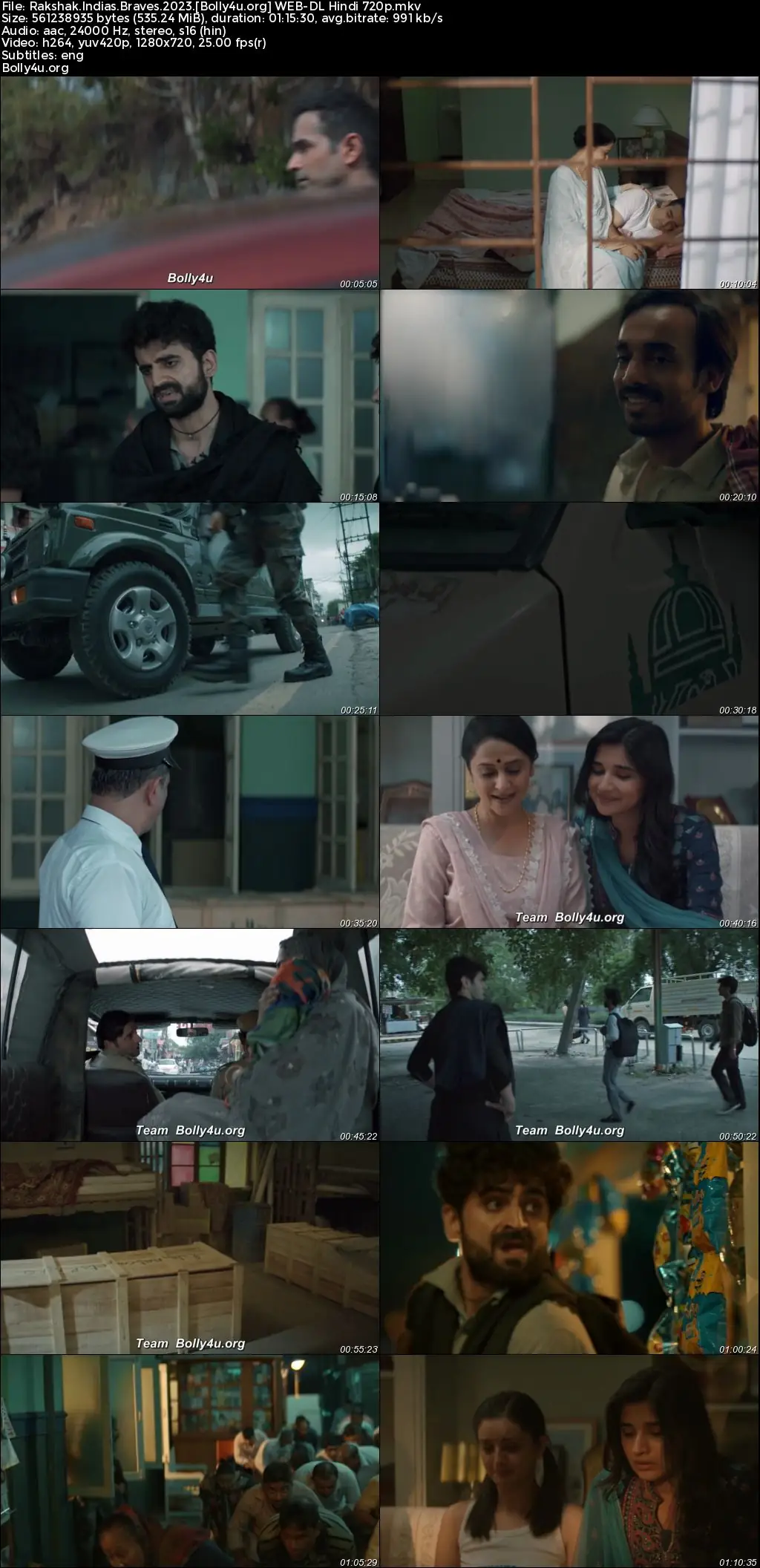 Rakshak Indias Braves 2023 WEB-DL Hindi Full Movie Download 1080p  720p  480p