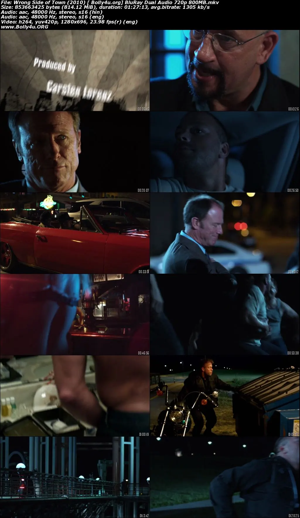 Wrong Side of Town 2010 BluRay 800MB Hindi Dual Audio 720p Download