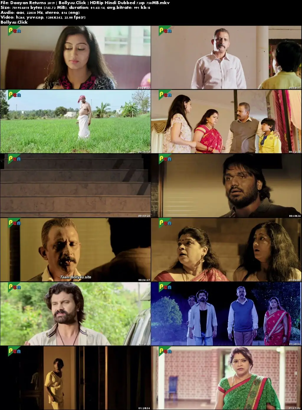 Daayan Returns 2019 HDRip 300Mb Hindi Dubbed 480p Download