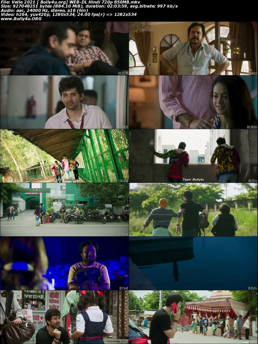 Velle 2021 WEB-DL 350MB Hindi Movie Download 480p