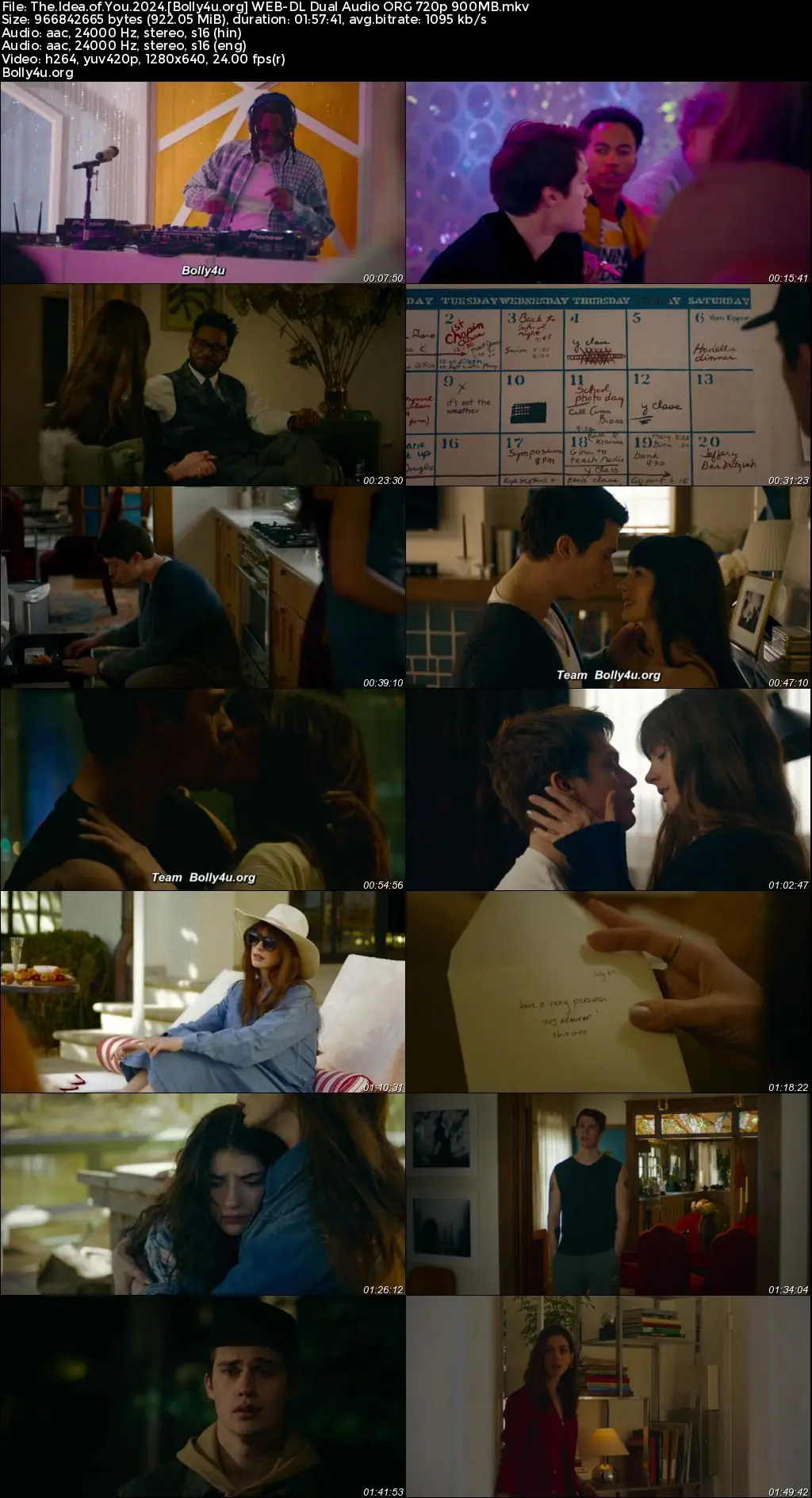 The Idea of You 2024 WEB-DL Hindi Dual Audio ORG Full Movie Download 1080p  720p  480p
