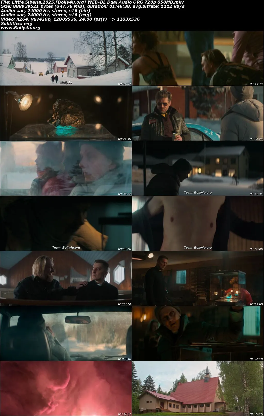 Little Siberia 2025 WEB-DL Hindi Dual Audio ORG Full Movie Download 1080p  720p  480p