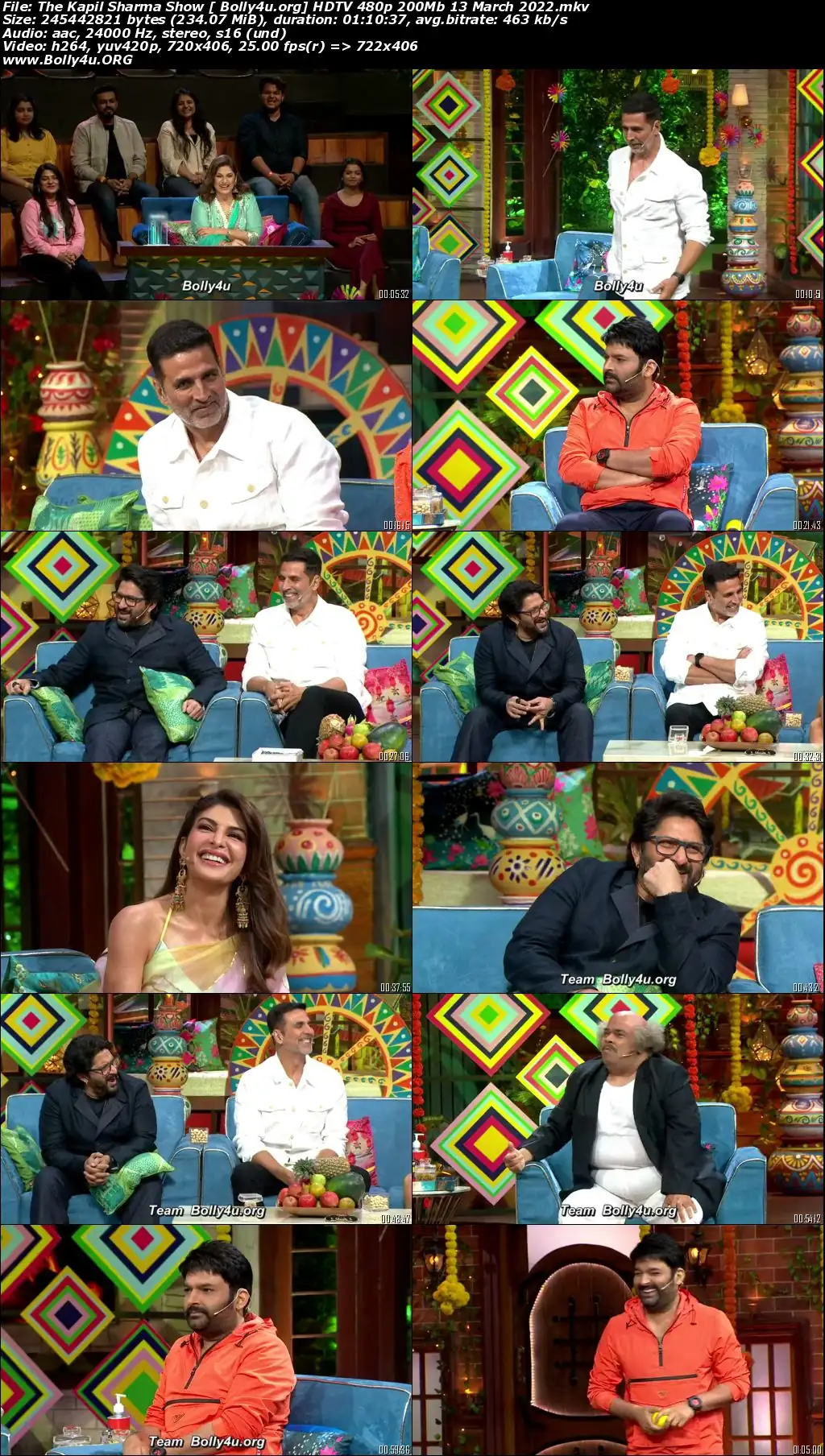 The Kapil Sharma Show HDTV 480p 200Mb 13 March 2022 Download
