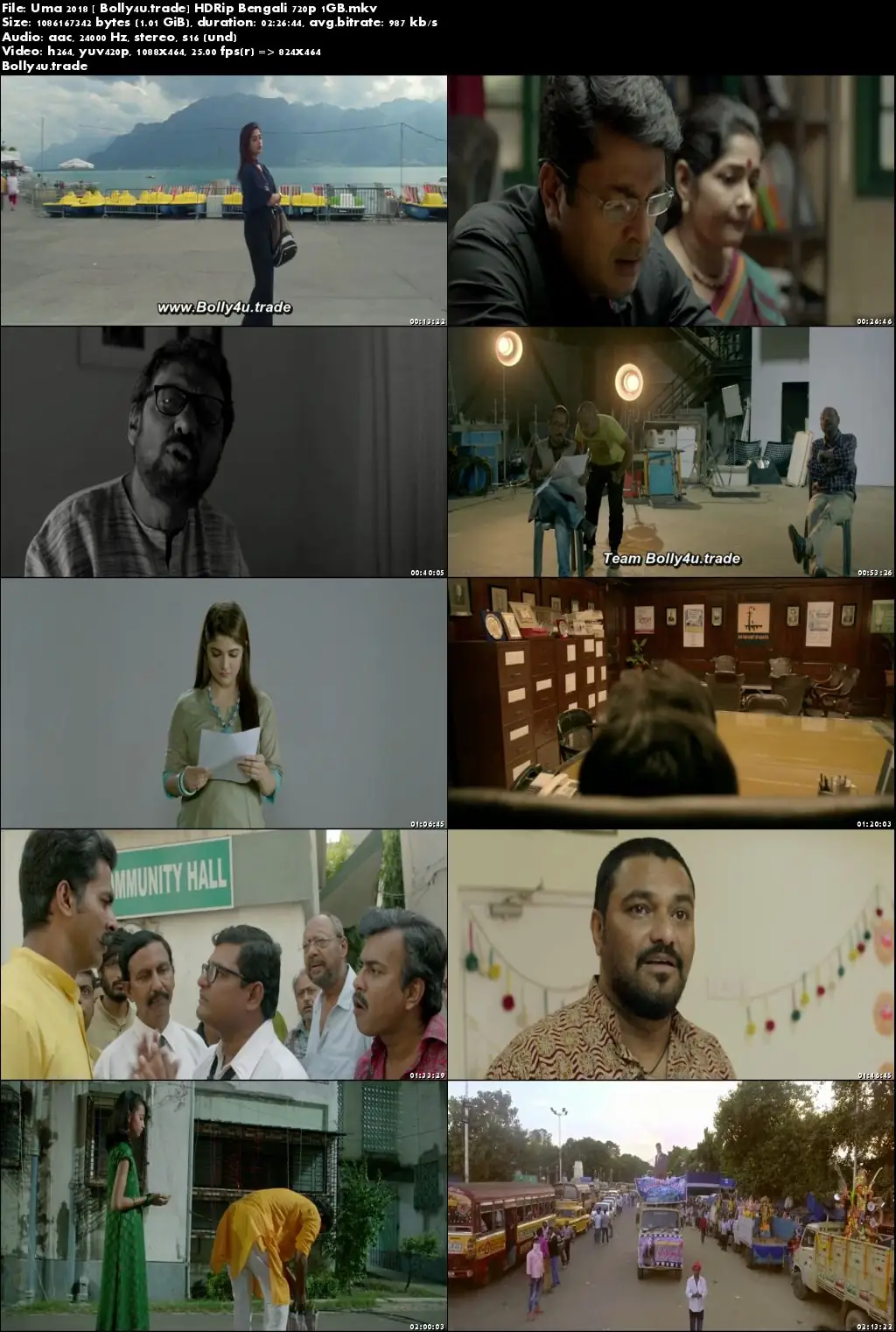 Uma 2018 HDRip 400Mb Full Bengali Movie Download 480p