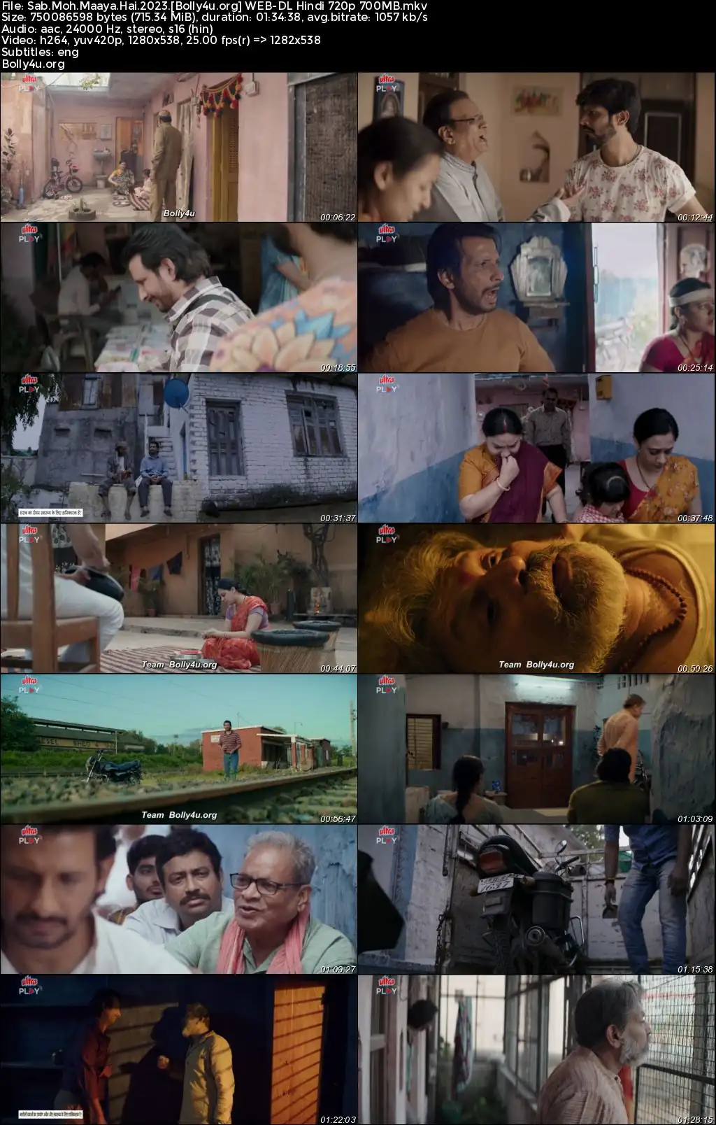 Sab Moh Maaya Hai 2023 WEB-DL Hindi Full Movie Download 1080p  720p  480p