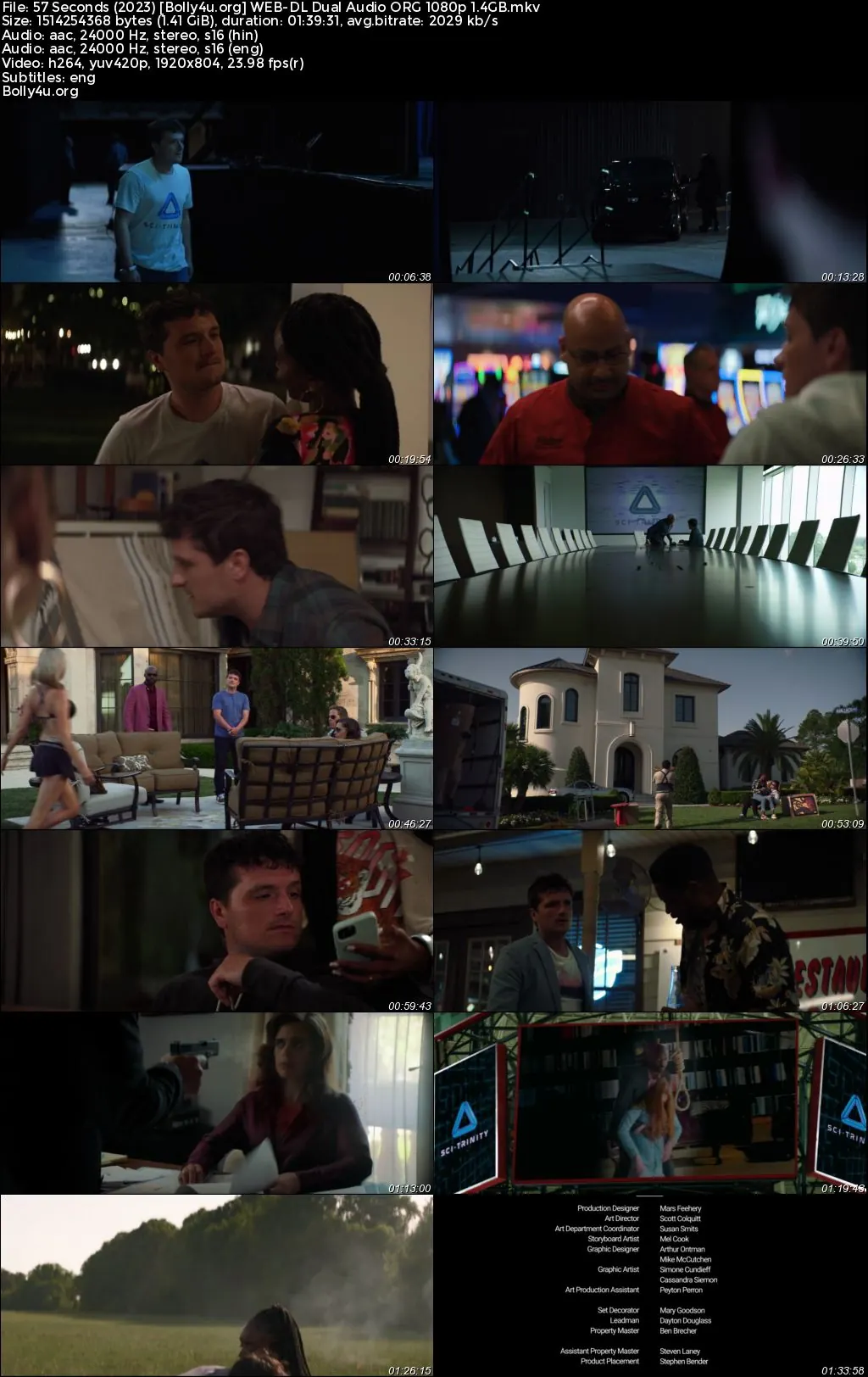 57 Seconds 2023 WEB-DL Hindi Dual Audio ORG Full Movie Download 1080p  720p  480p