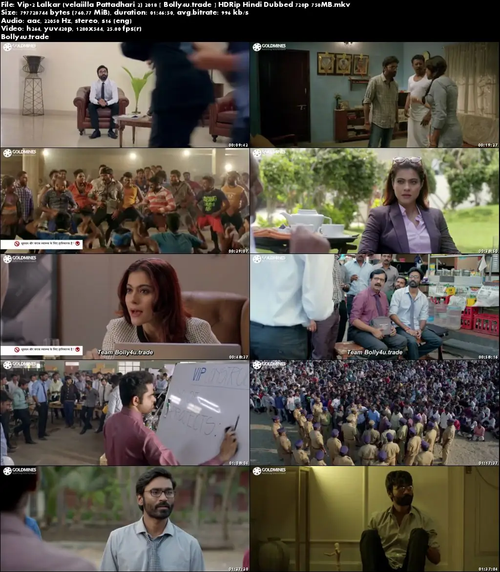 Vip 2 Lalkar 2018 HDRip 300MB Hindi Dubbed 480p download