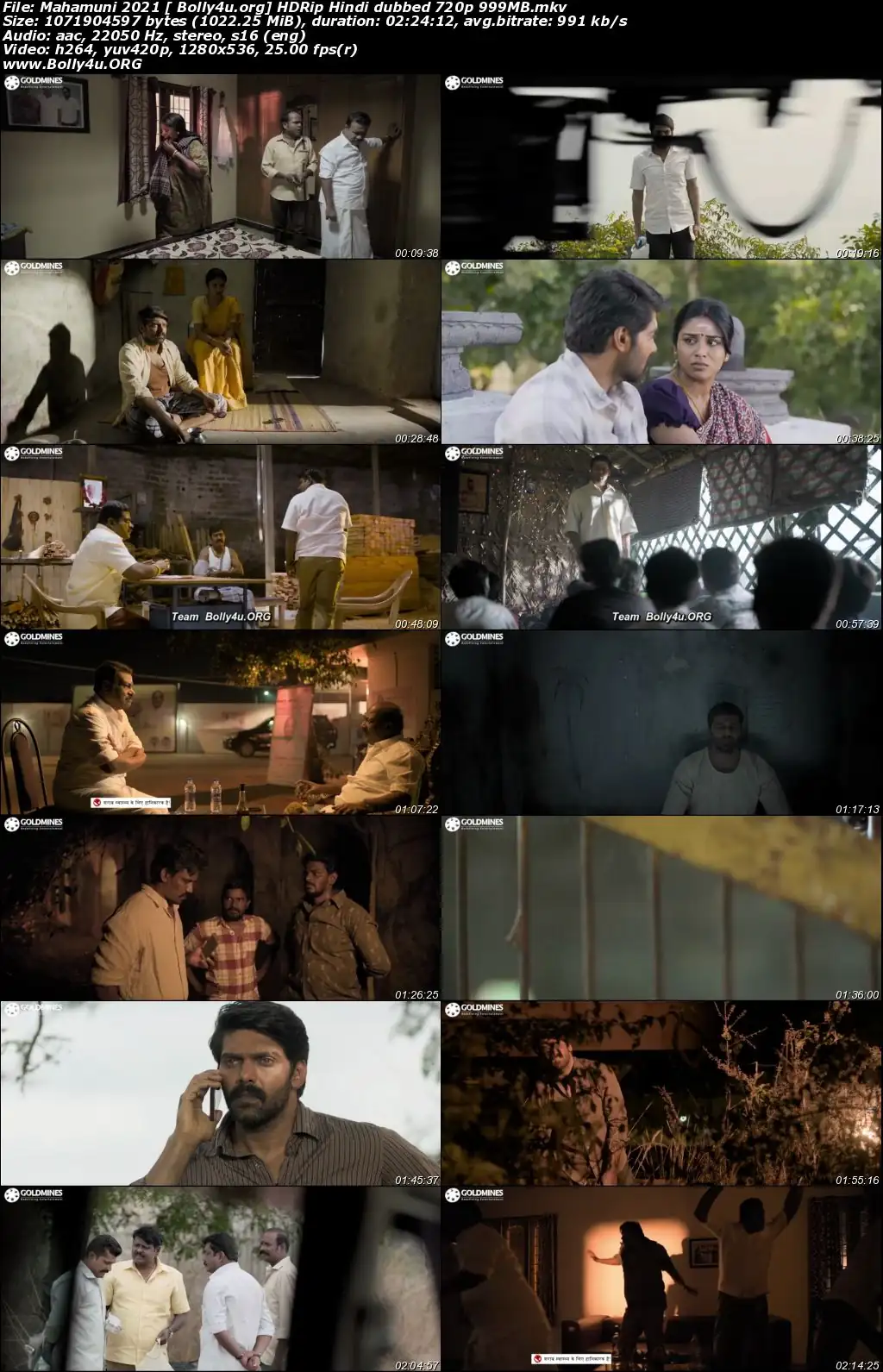 Mahamuni 2021 HDRip 999MB Hindi Dubbed 720p Download