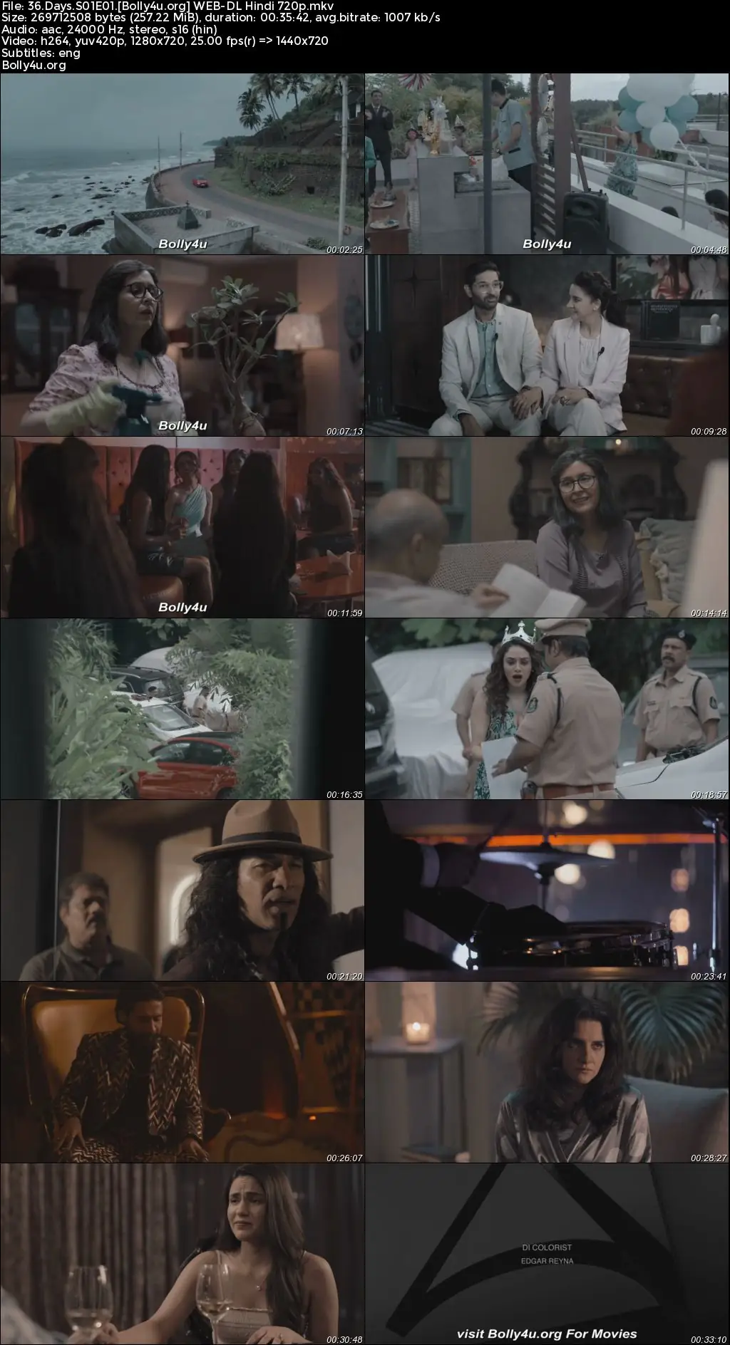 36 Days 2024 WEB-DL Hindi S01 Complete Download 720p  480p