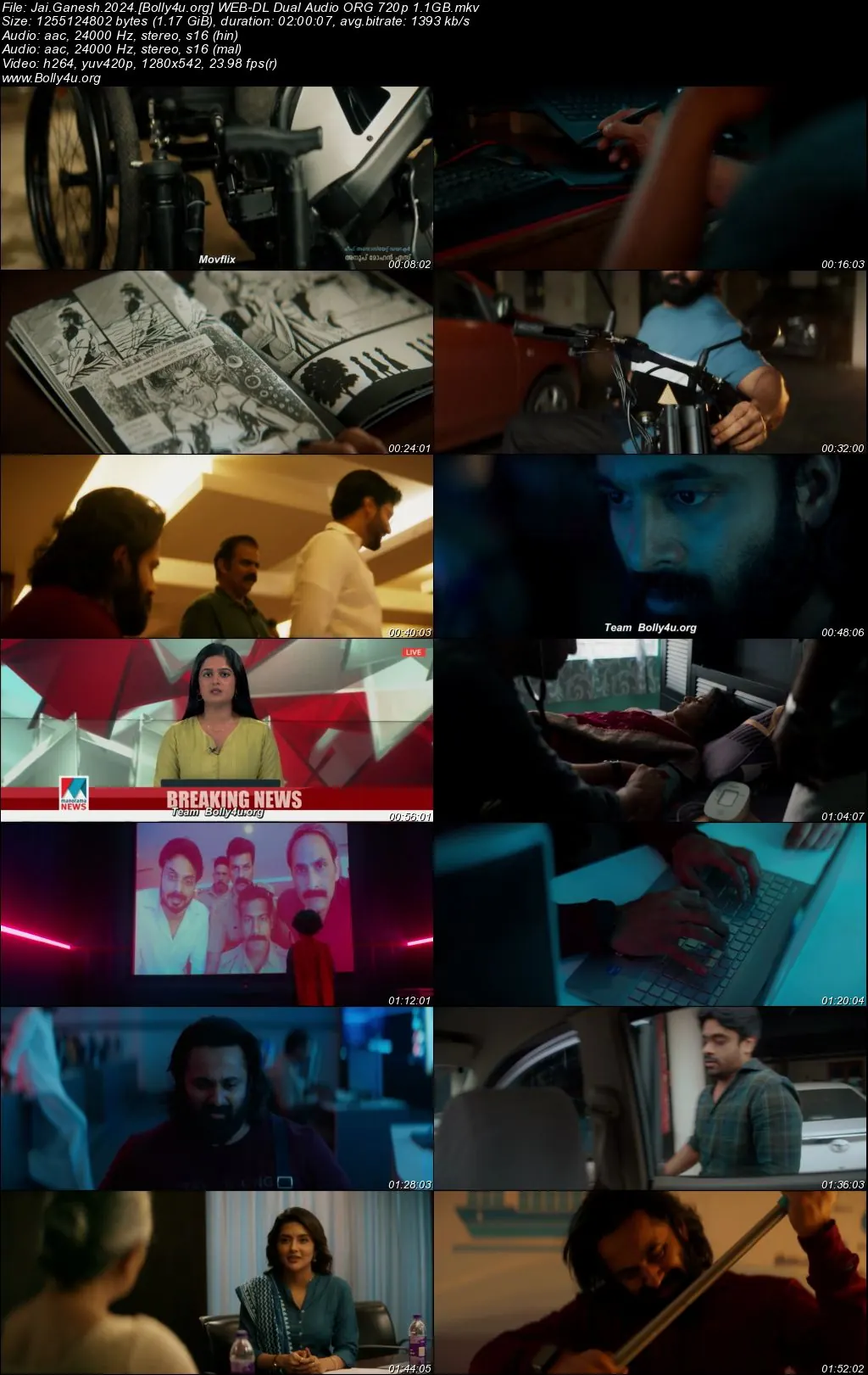 Jai Ganesh 2024 WEB-DL UNCUT Hindi Dual Audio ORG Full Movie Download 1080p  720p  480p