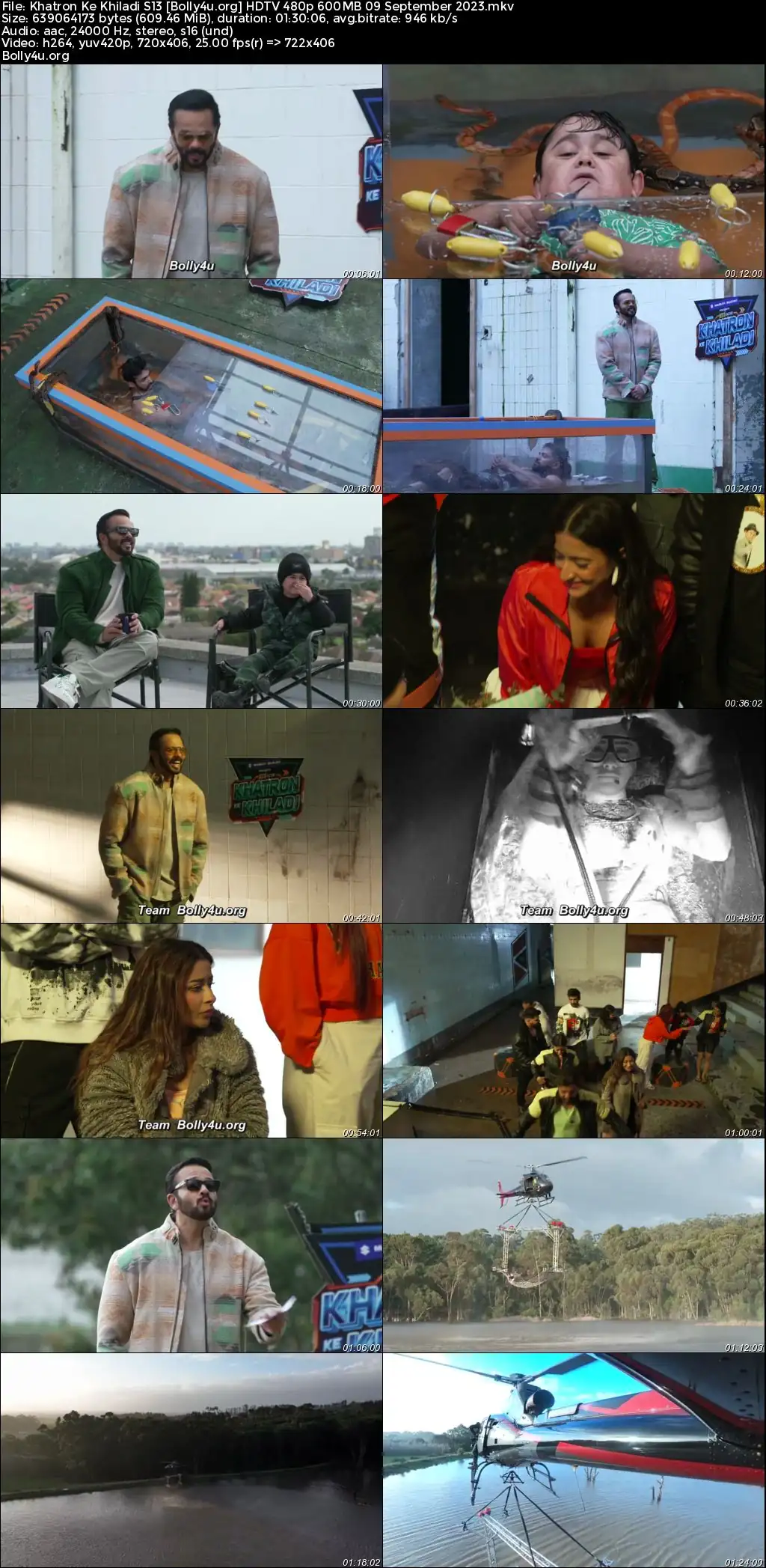  Khatron Ke Khiladi 13 HDTV 480p 600MB 09 September 2023 Download