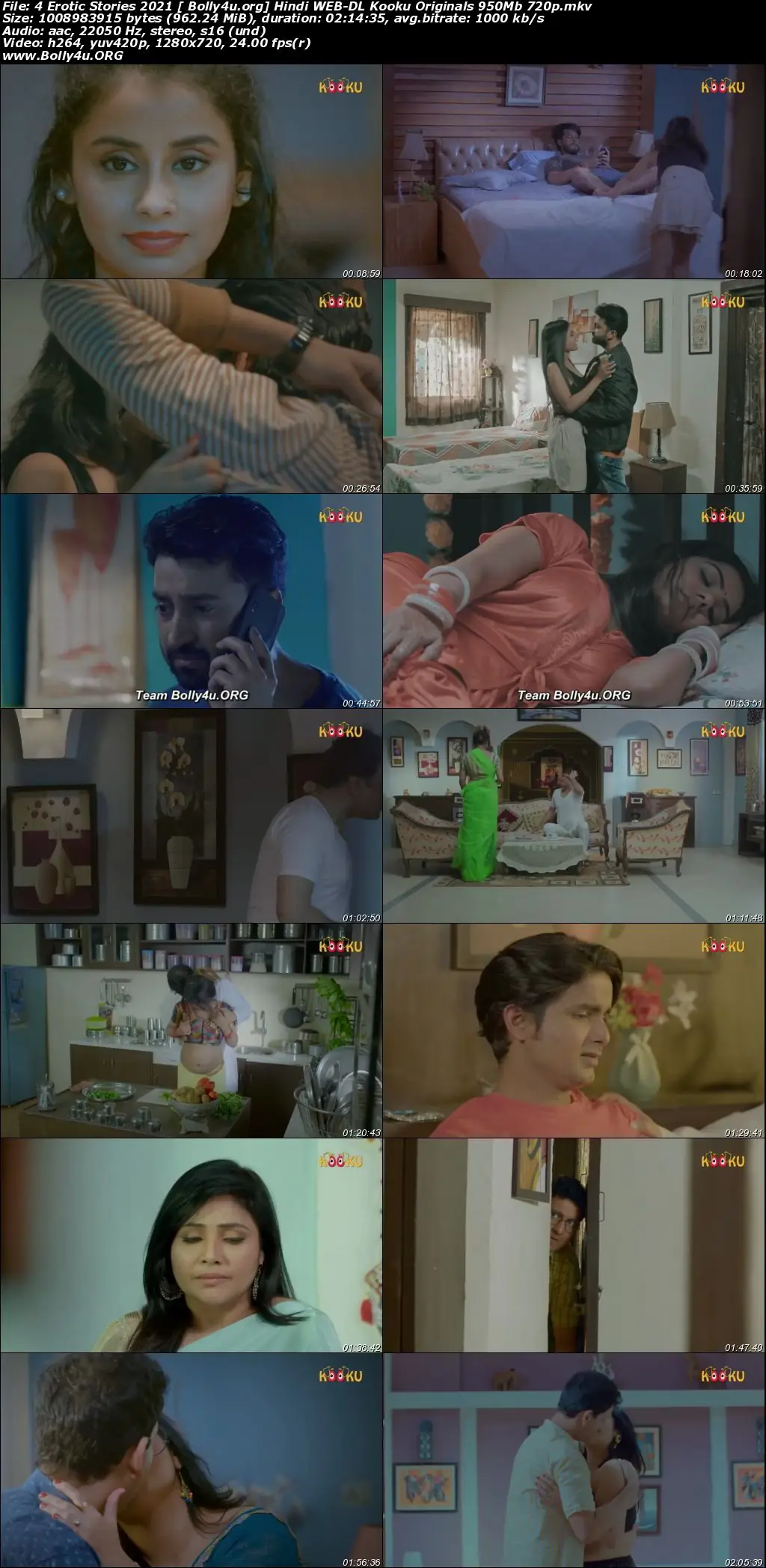 4 Erotic Stories 2021 WEB-DL 950MB Hindi Kooku Originals 720p Download