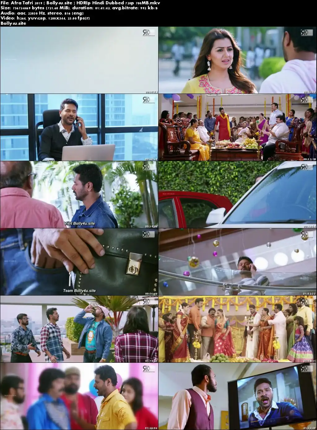 Afra Tafri 2019 HDRip 700MB Hindi Dubbed 720p Download
