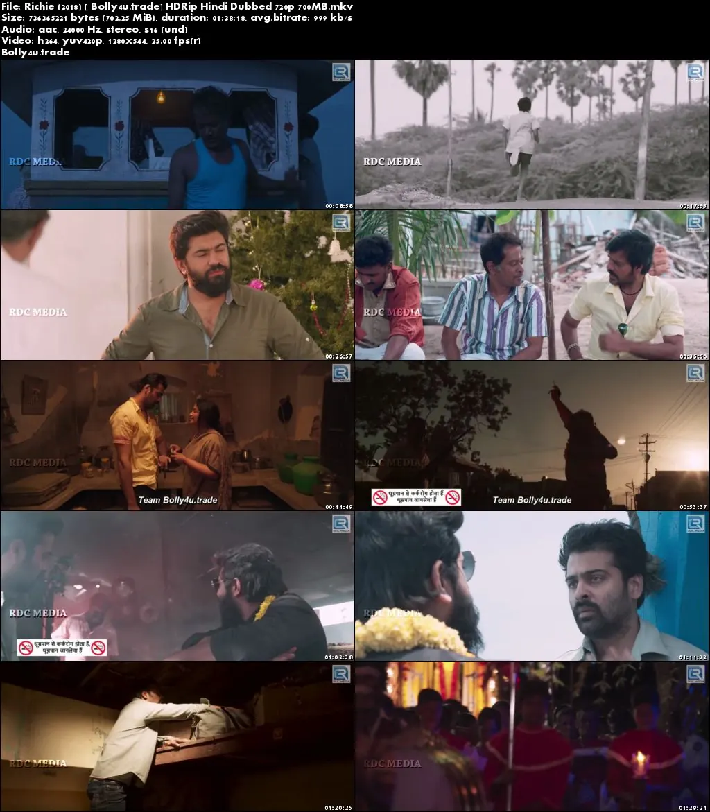 Richie 2018 HDRip 700MB Hindi Dubbed 720p Download