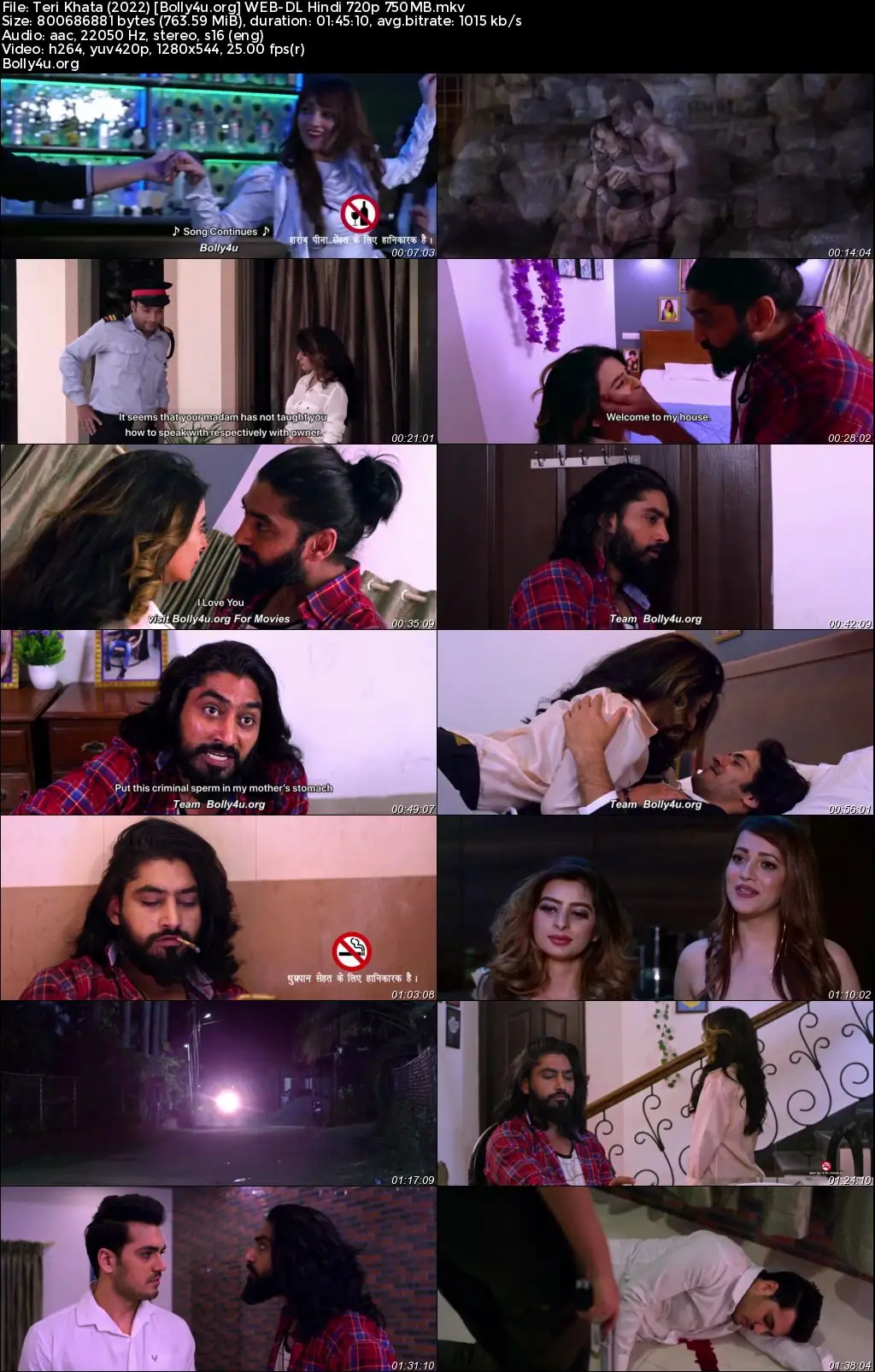 Teri Khata 2022 WEB-DL Hindi Full Movie Download 1080p  720p  480p