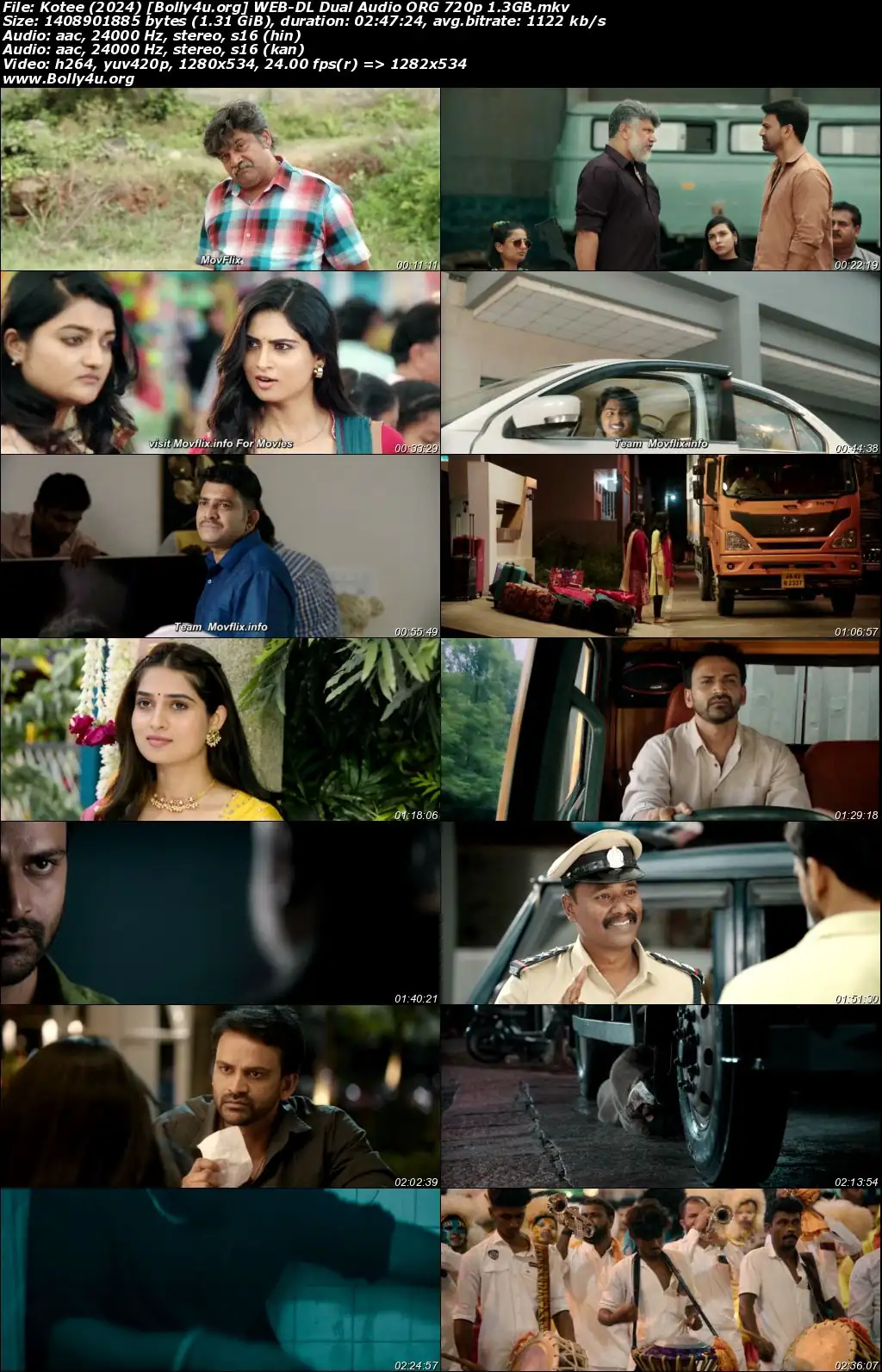 Kotee 2024 WEB-DL UNCUT Hindi Dual Audio ORG Full Movie Download 1080p  720p  480p