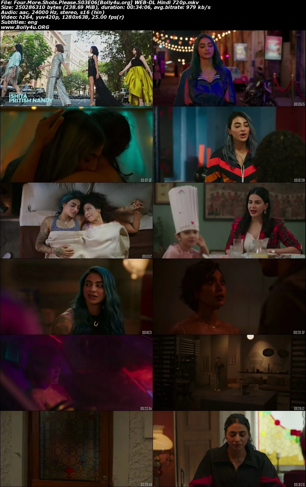 Four More Shots Please 2022 WEB-DL Hindi S03 Complete Download 720p  480p