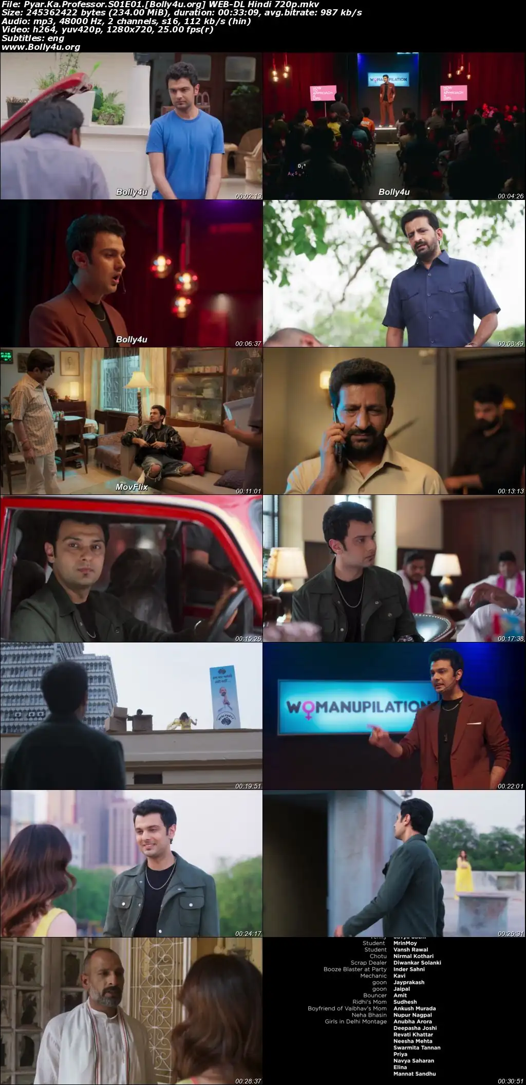 Pyar Ka Professor 2025 WEB-DL Hindi S01 Complete Download 720p  480p