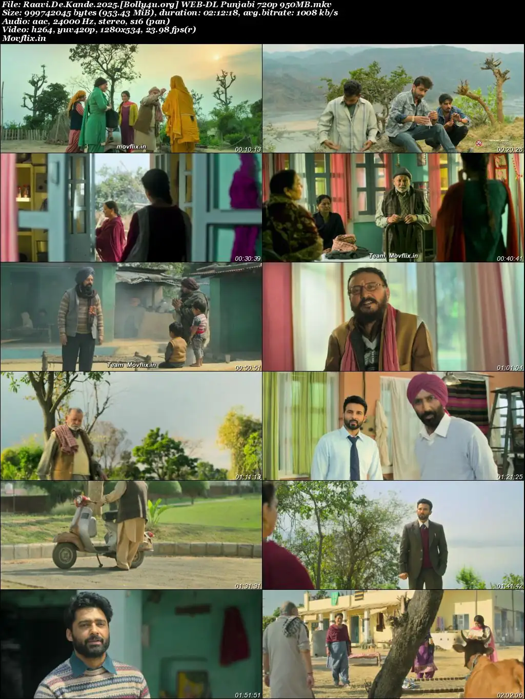 Raavi De Kande 2025 WEB-DL Punjabi Full Movie Download 1080p  720p  480p