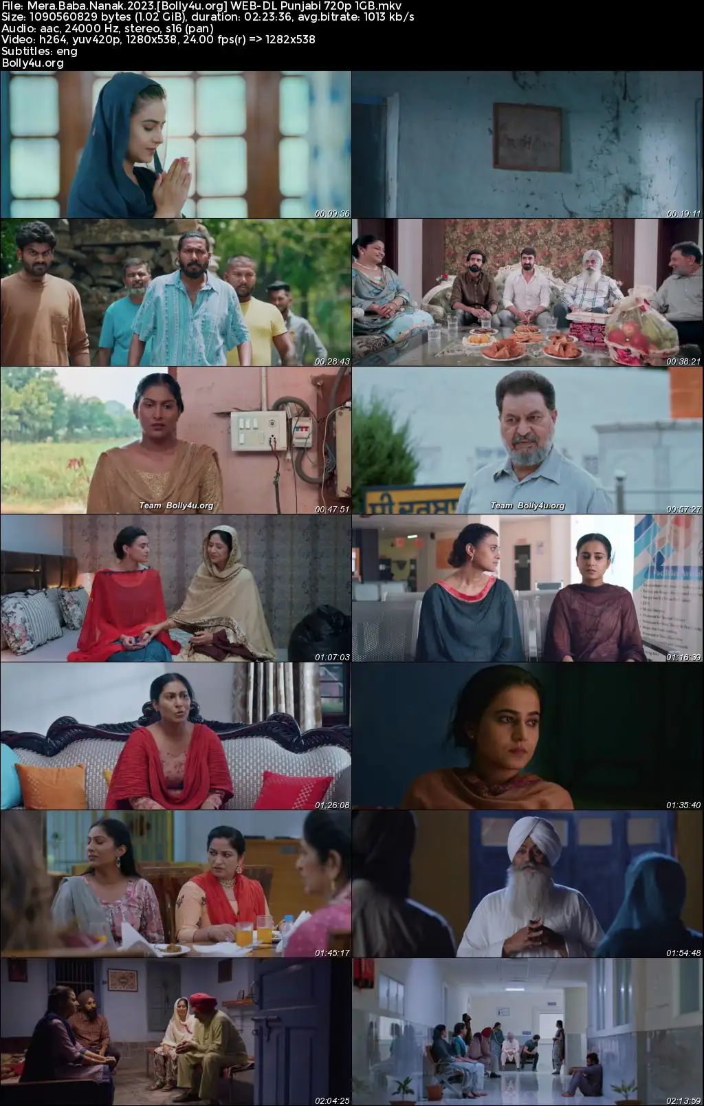 Mera Baba Nanak 2023 WEB-DL Punjabi Full Movie Download 1080p  720p  480p