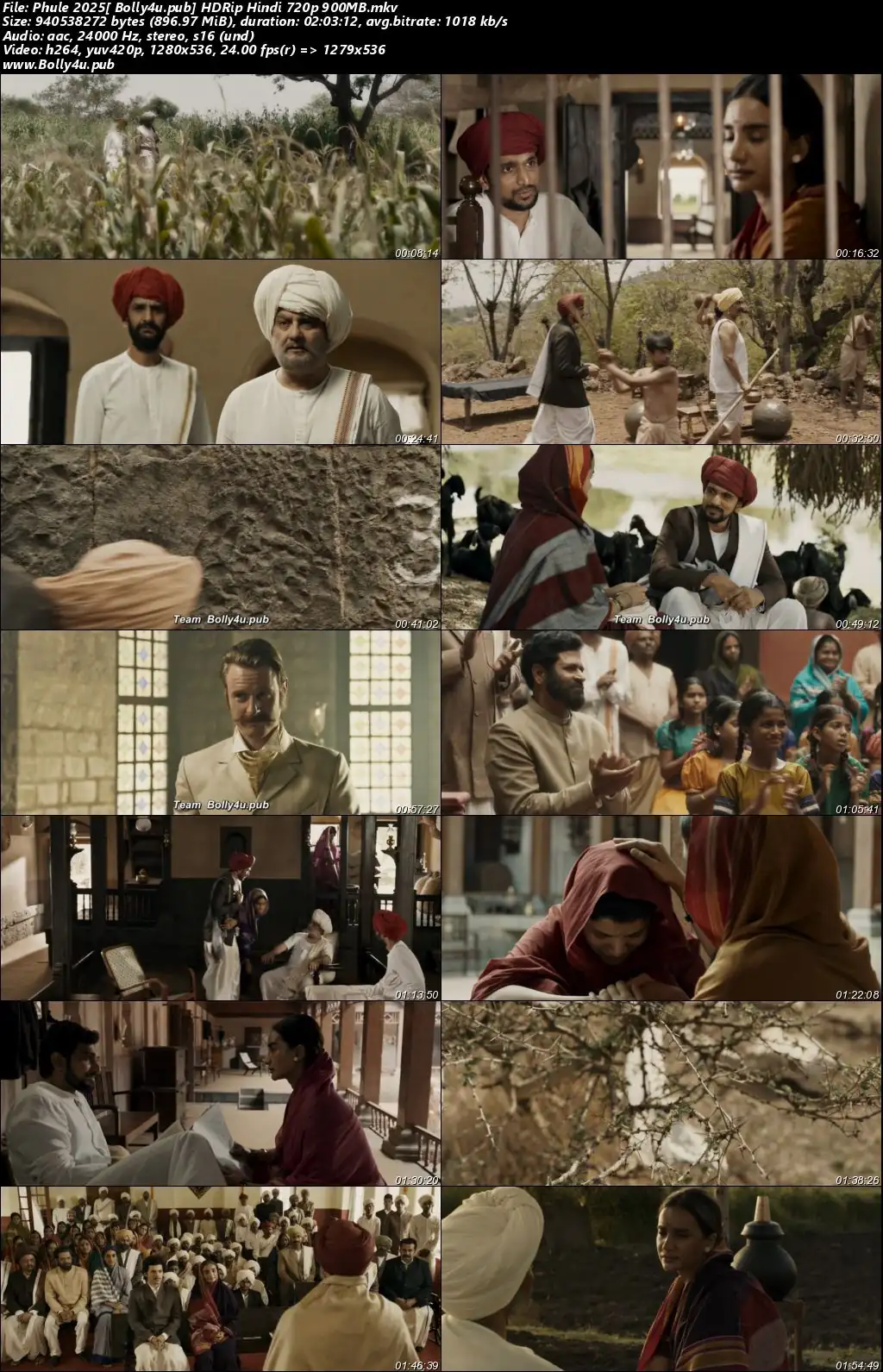 Phule 2025 HDRip Hindi Full Movie Download 1080p  720p  480p