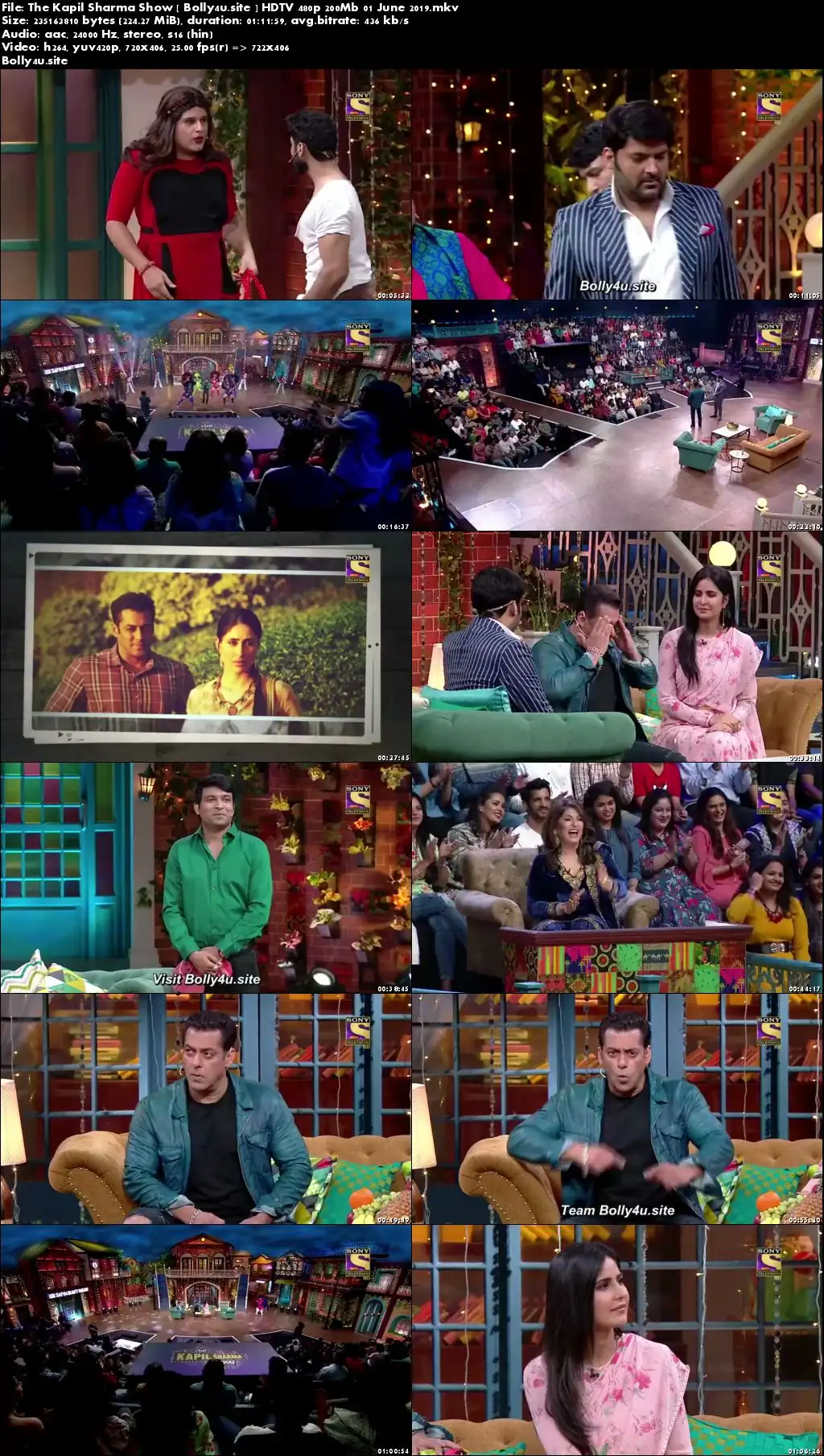 The Kapil Sharma Show HDTV 480p 200Mb 01 June 2019 Download