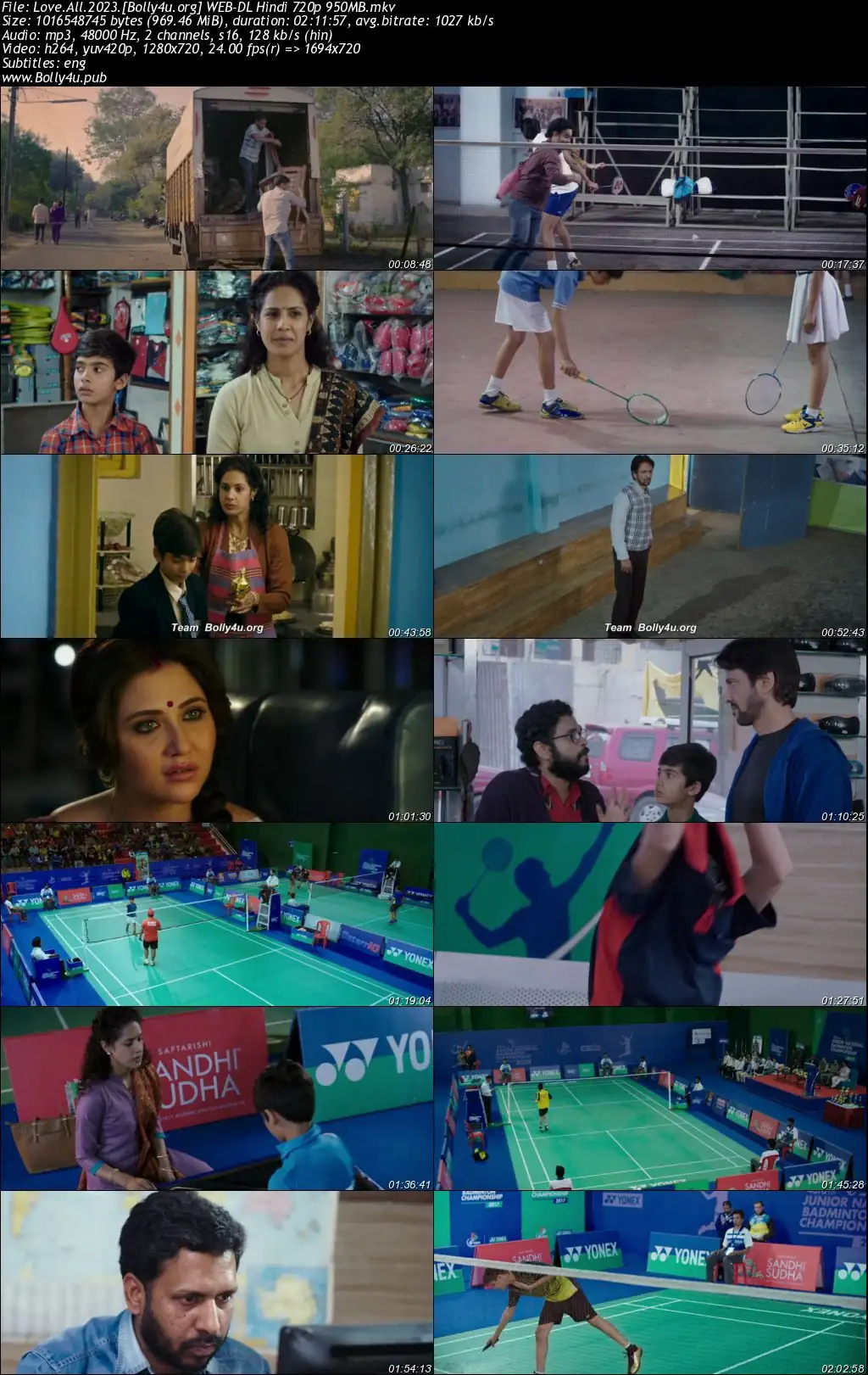 Love All 2023 WEB-DL Hindi Full Movie Download 1080p  720p  480p