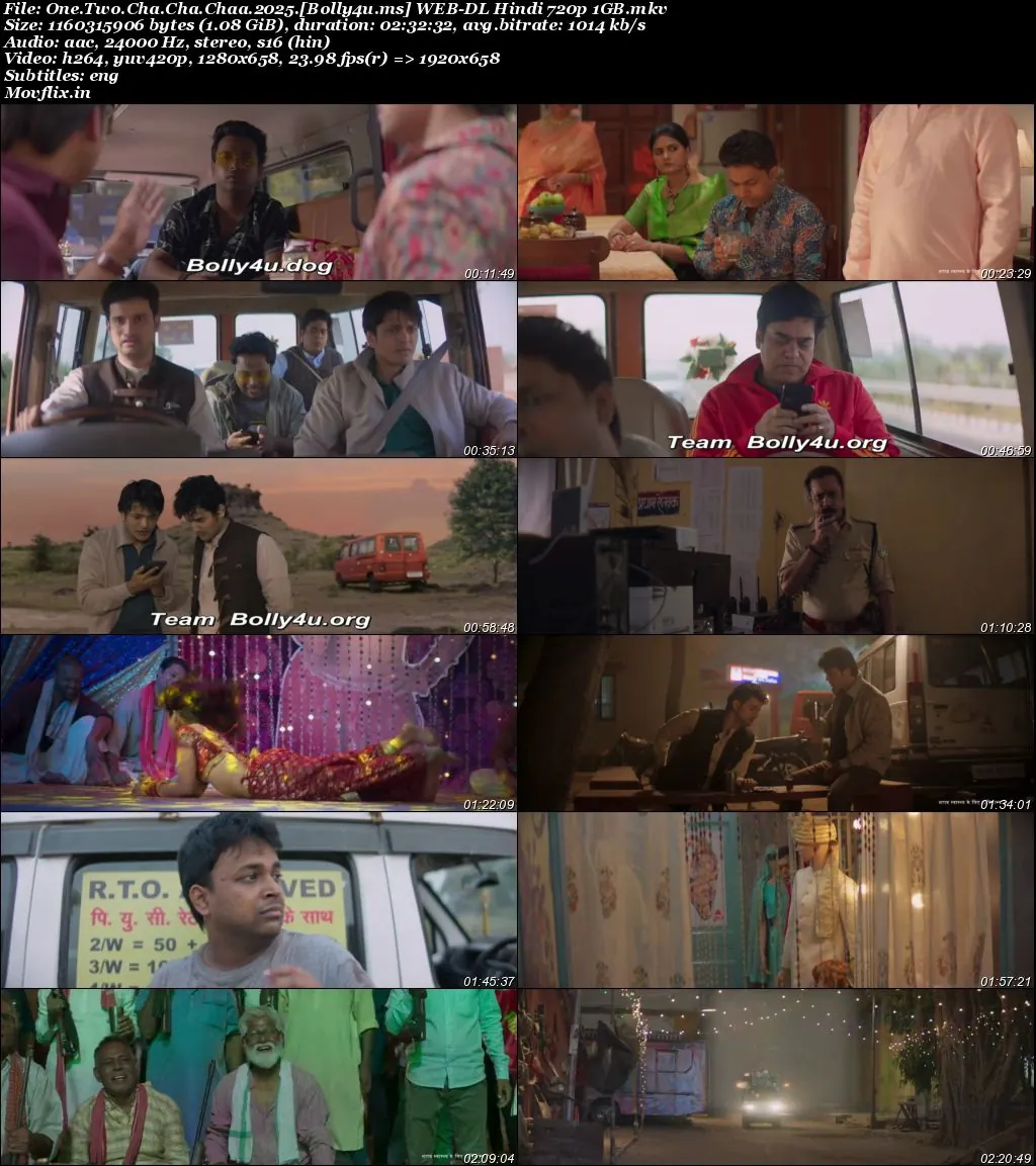 One Two Cha Cha Chaa 2025 WEB-DL Hindi Full Movie Download 1080p  720p  480p