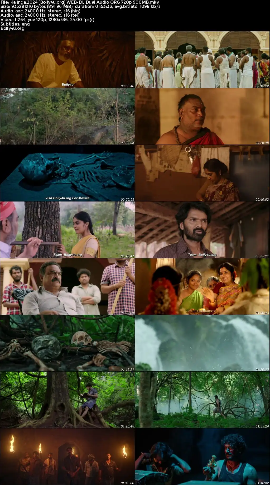 Kalinga 2024 WEB-DL UNCUT Hindi Dual Audio ORG Full Movie Download 1080p  720p  480p