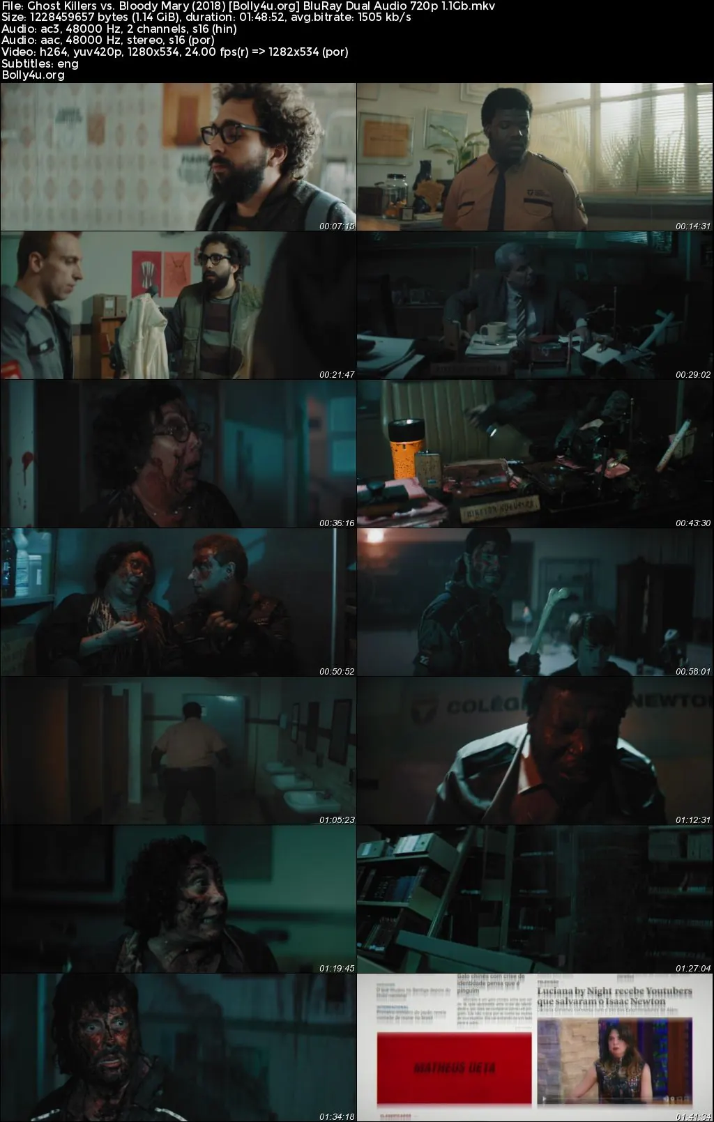 Ghost Killers vs Bloody Mary 2018 BluRay Hindi Dual Audio Full Movie Download 720p  480p