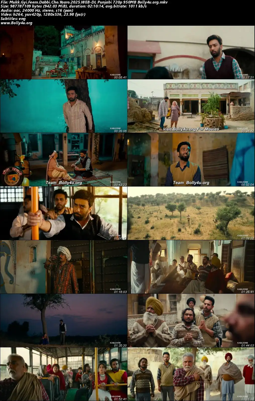 Mukk Gyi Feem Dabbi Cho Yaaro 2025 WEB-DL Punjabi Full Movie Download 1080p  720p  480p